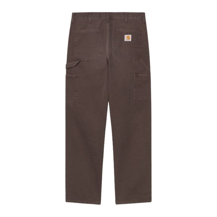 Carhartt Double-pocket Cotton Jeans In Brown