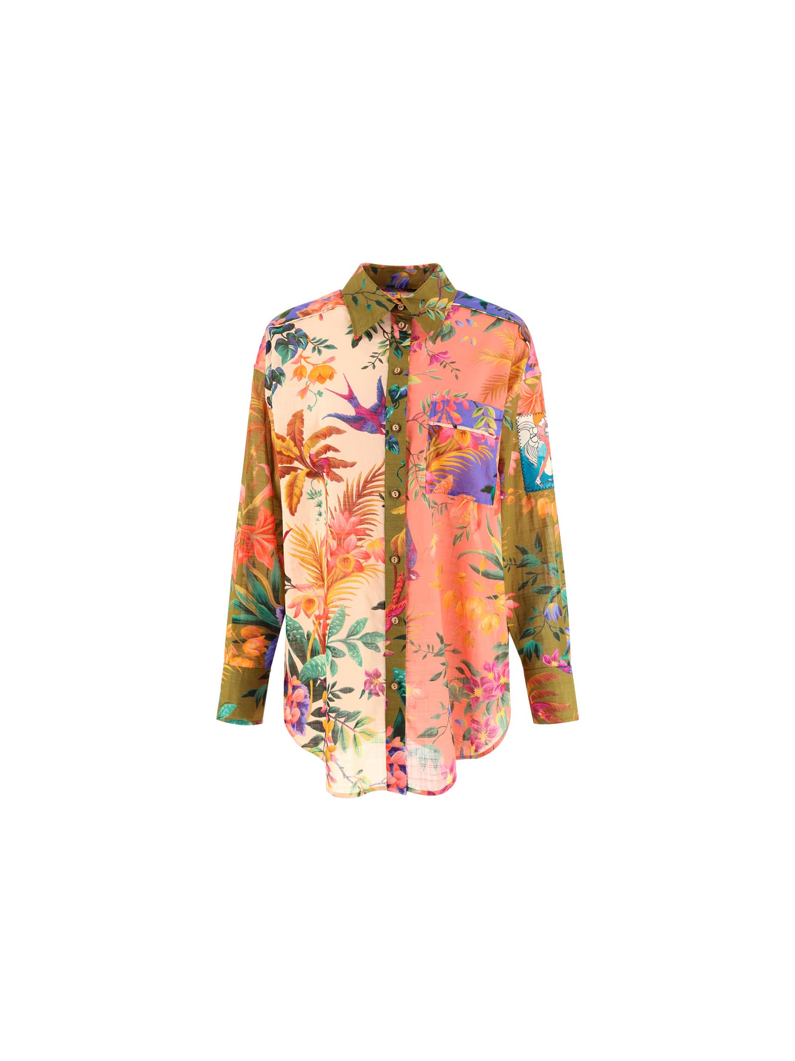 Zimmermann Tropicana Patched Shirt