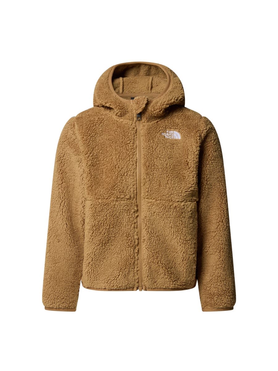The North Face Kids' Campshire Teddy Sweatshirt In Brown