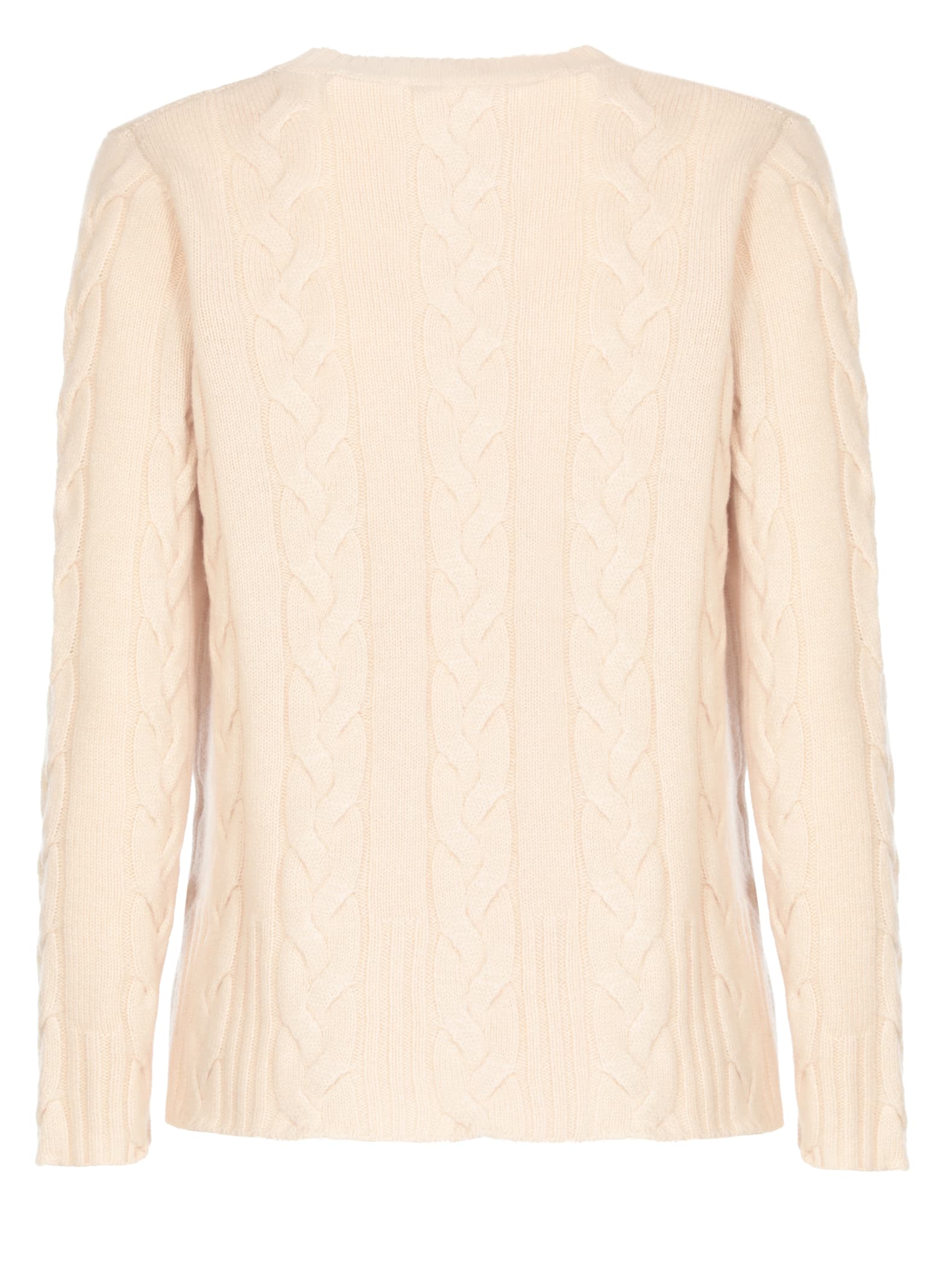 Shop Kangra Wool Sweater In Beige