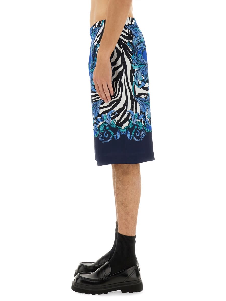 Versace Jeans Couture Viscose Shorts