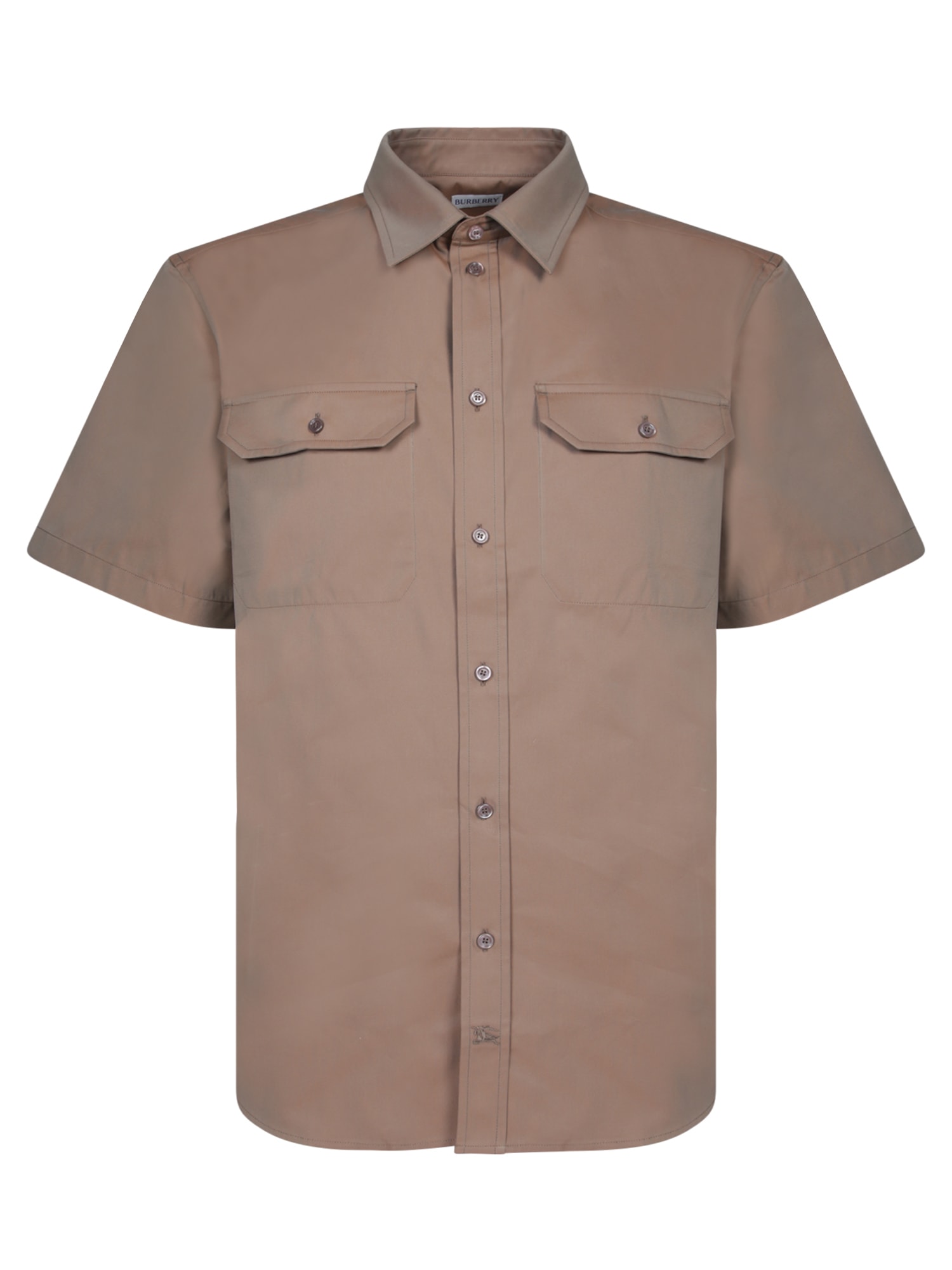 Shop Burberry Shirt In Brown