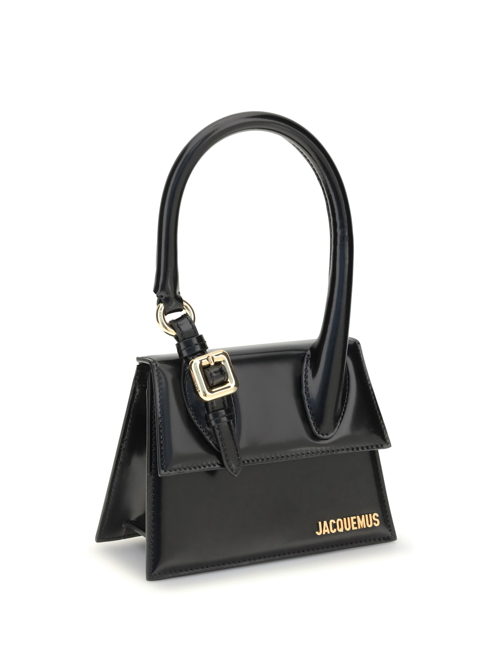 Jacquemus Chiquito Handbag With Buckle In Black