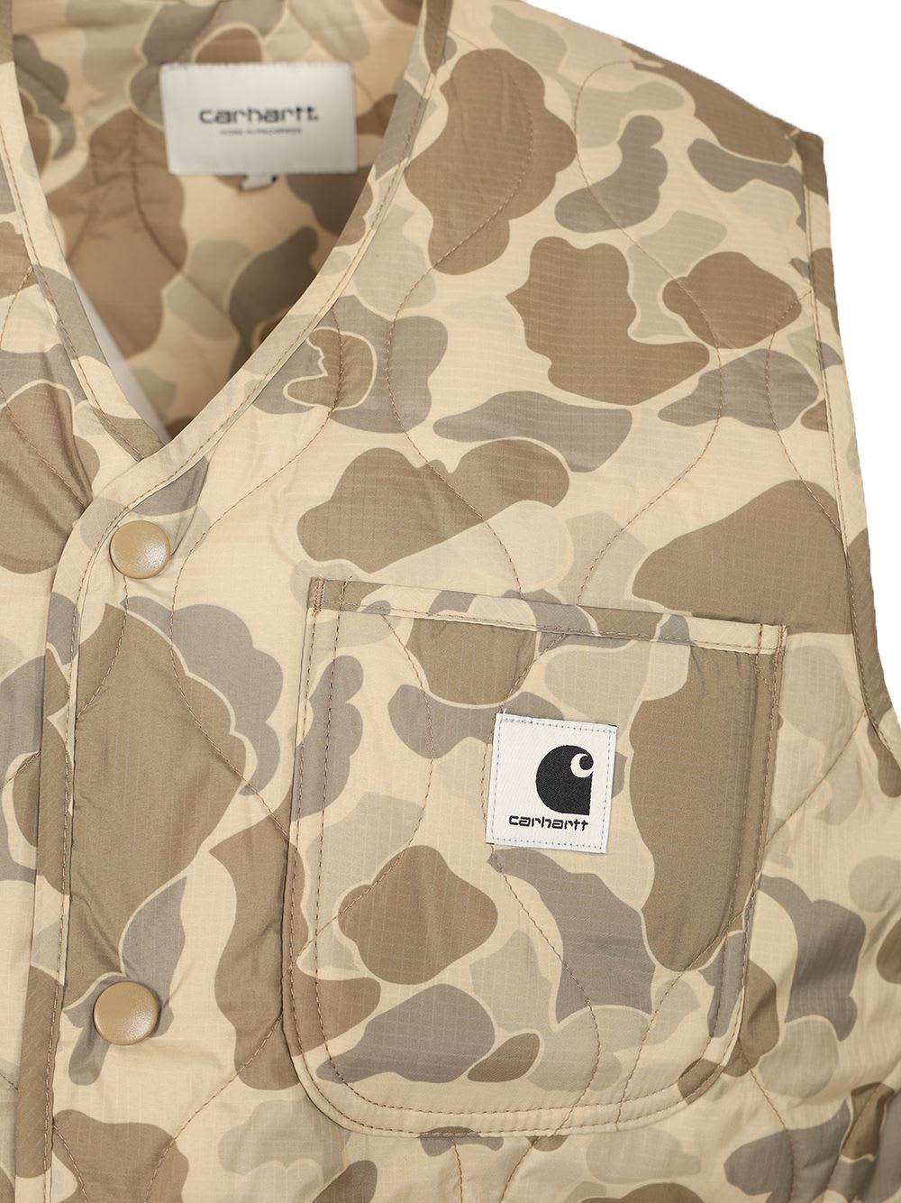 Carhartt W Skyler Vest Camo Duck Desert