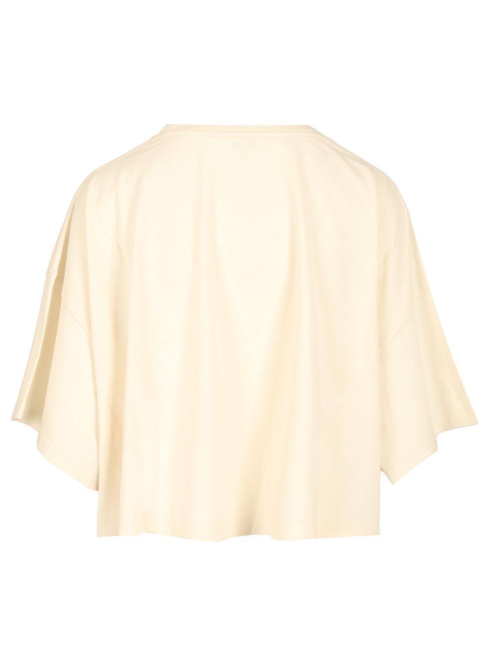 Shop Chloé Boxy Fit T-shirt In White