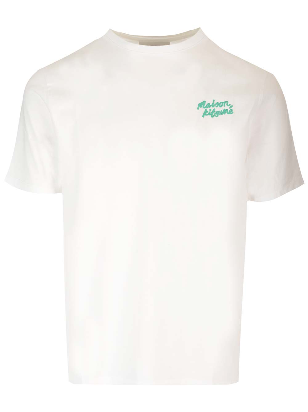 Maison Kitsuné White T-shirt With Logo