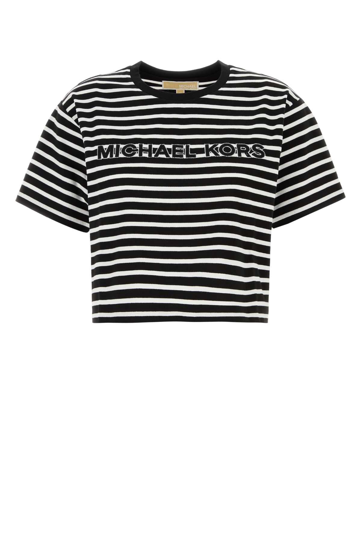 Embroidered Cotton T-shirt