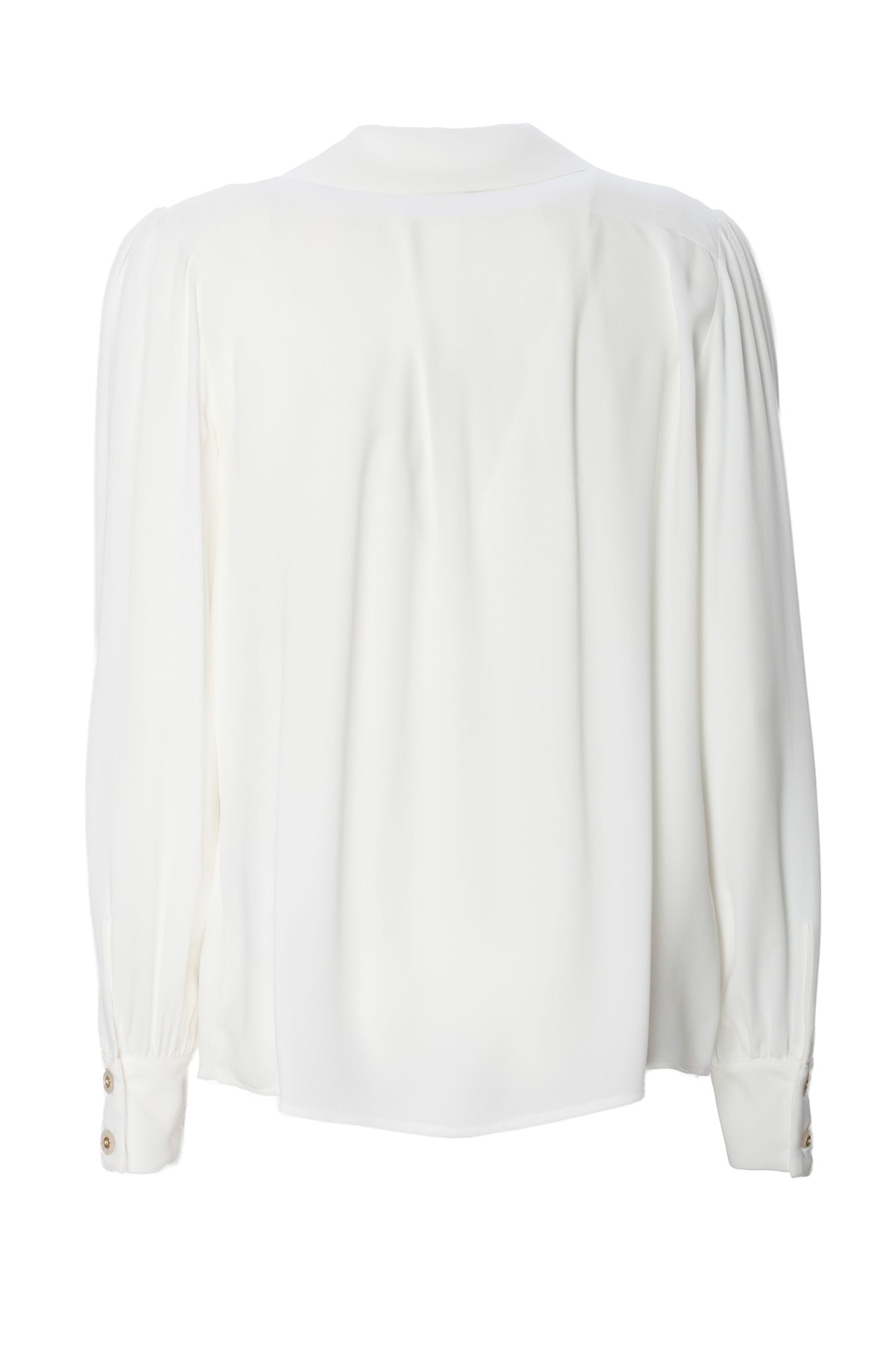 Shop Elisabetta Franchi Shirts Ivory