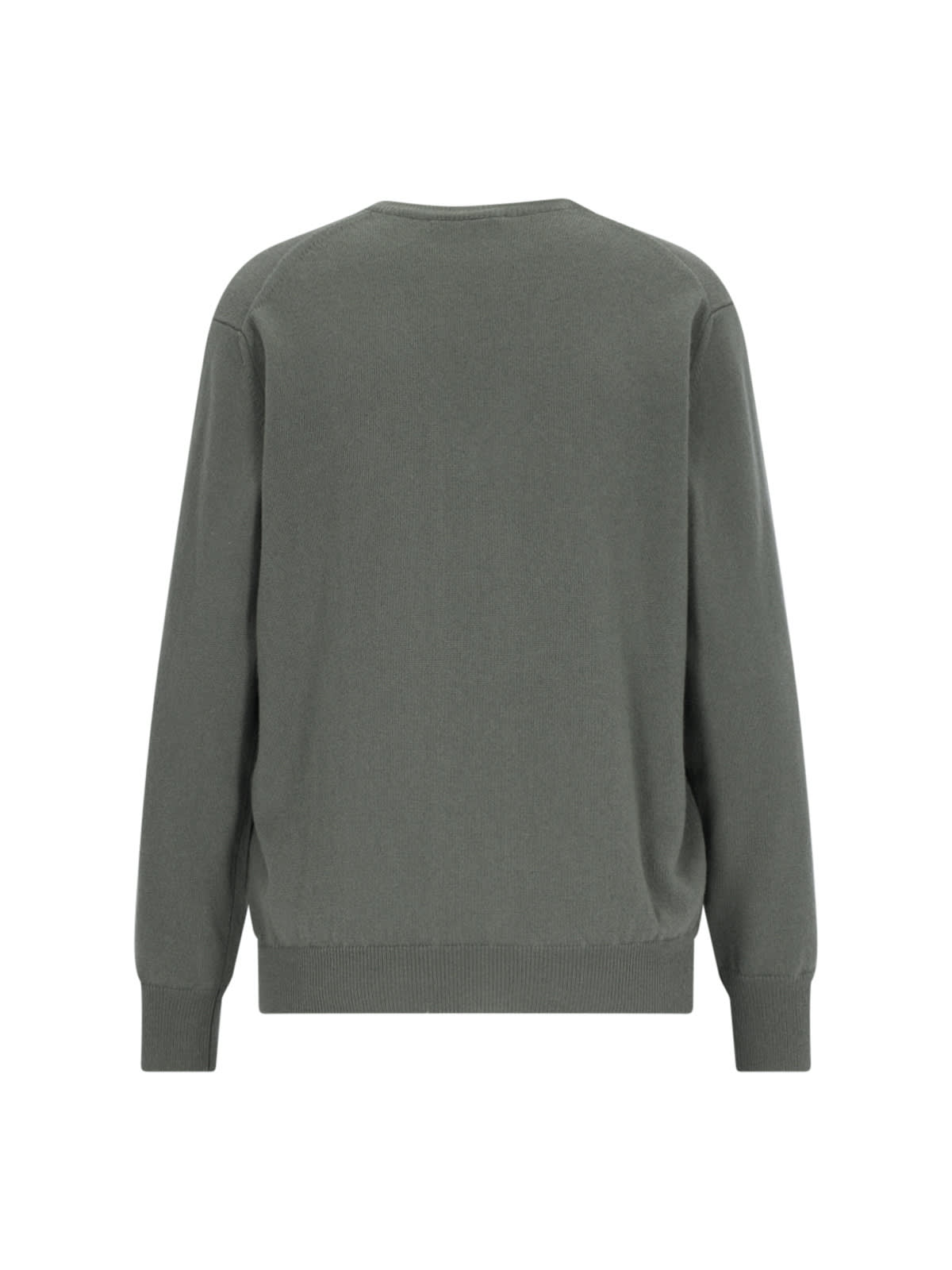 Shop Canessa V-neck Sweater In Green