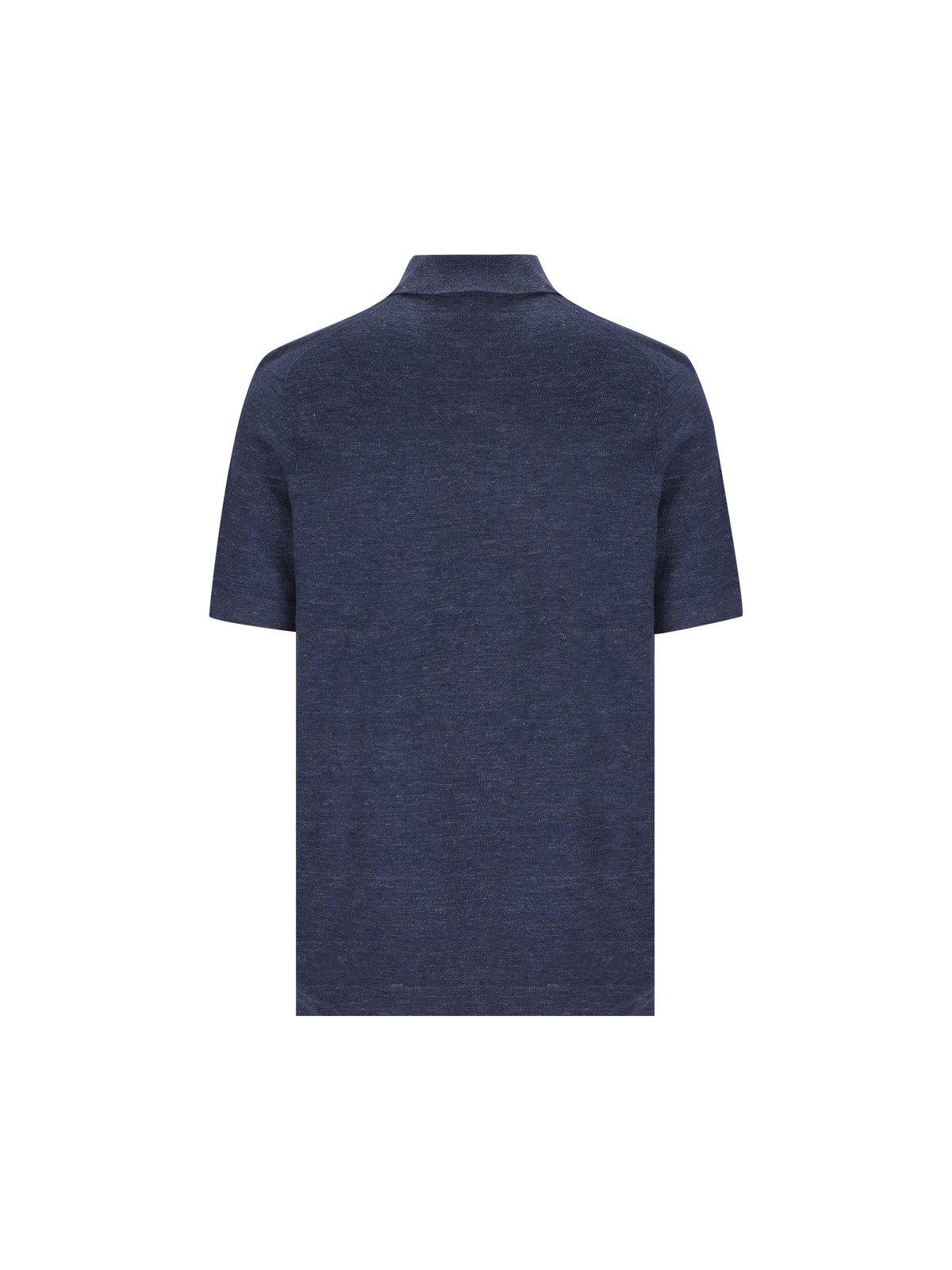 Brunello Cucinelli Buttoned Short-sleeved Polo Shirt