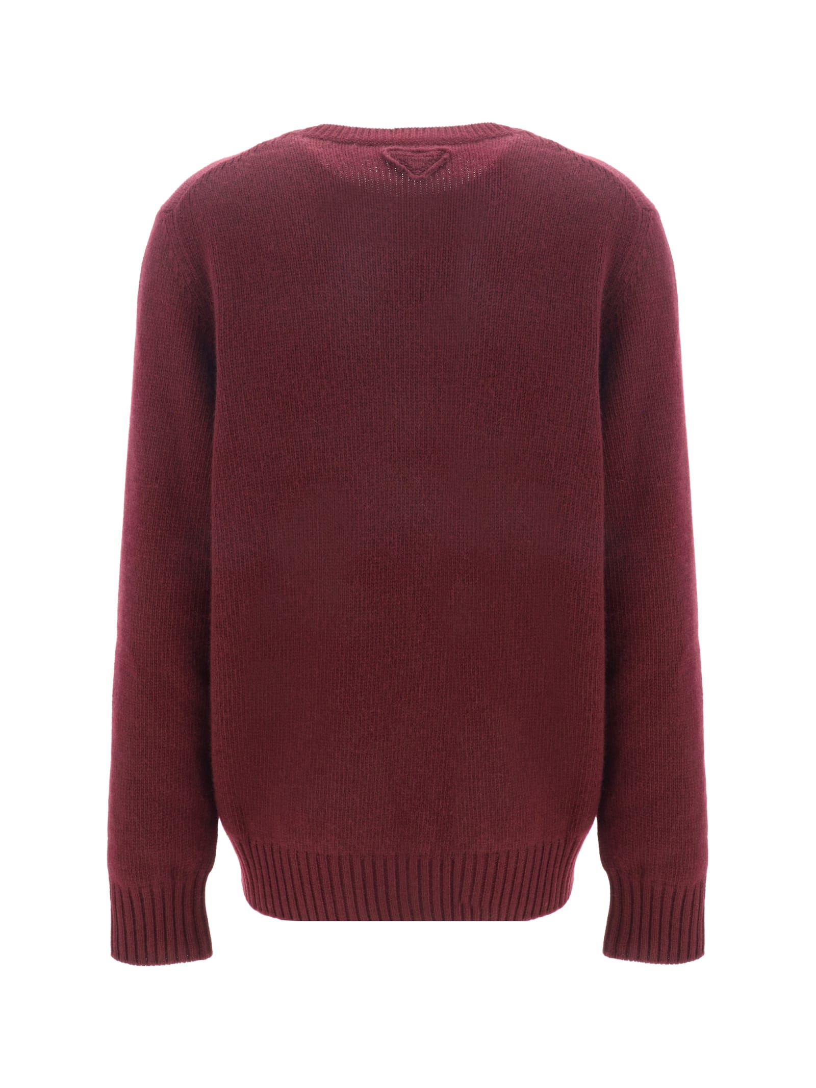 Shop Prada Sweater In Amaranto