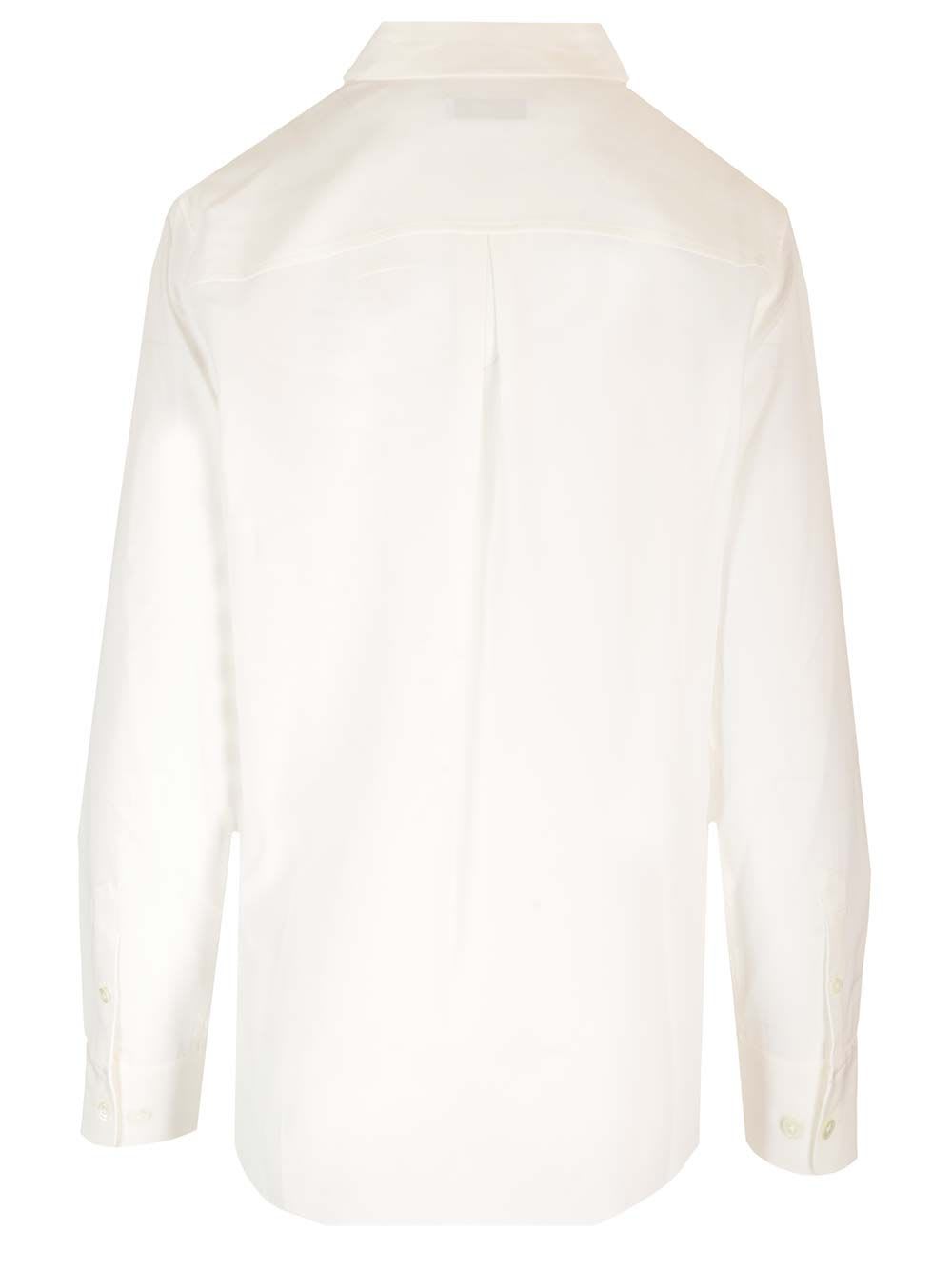 Shop Equipment Washed Silk Shirt In White