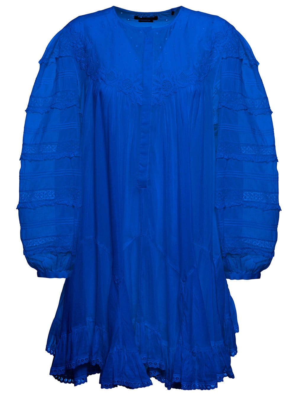 Isabel Marant Gyliane Isablel Marant Womans Bluette Cotton Blend Dress