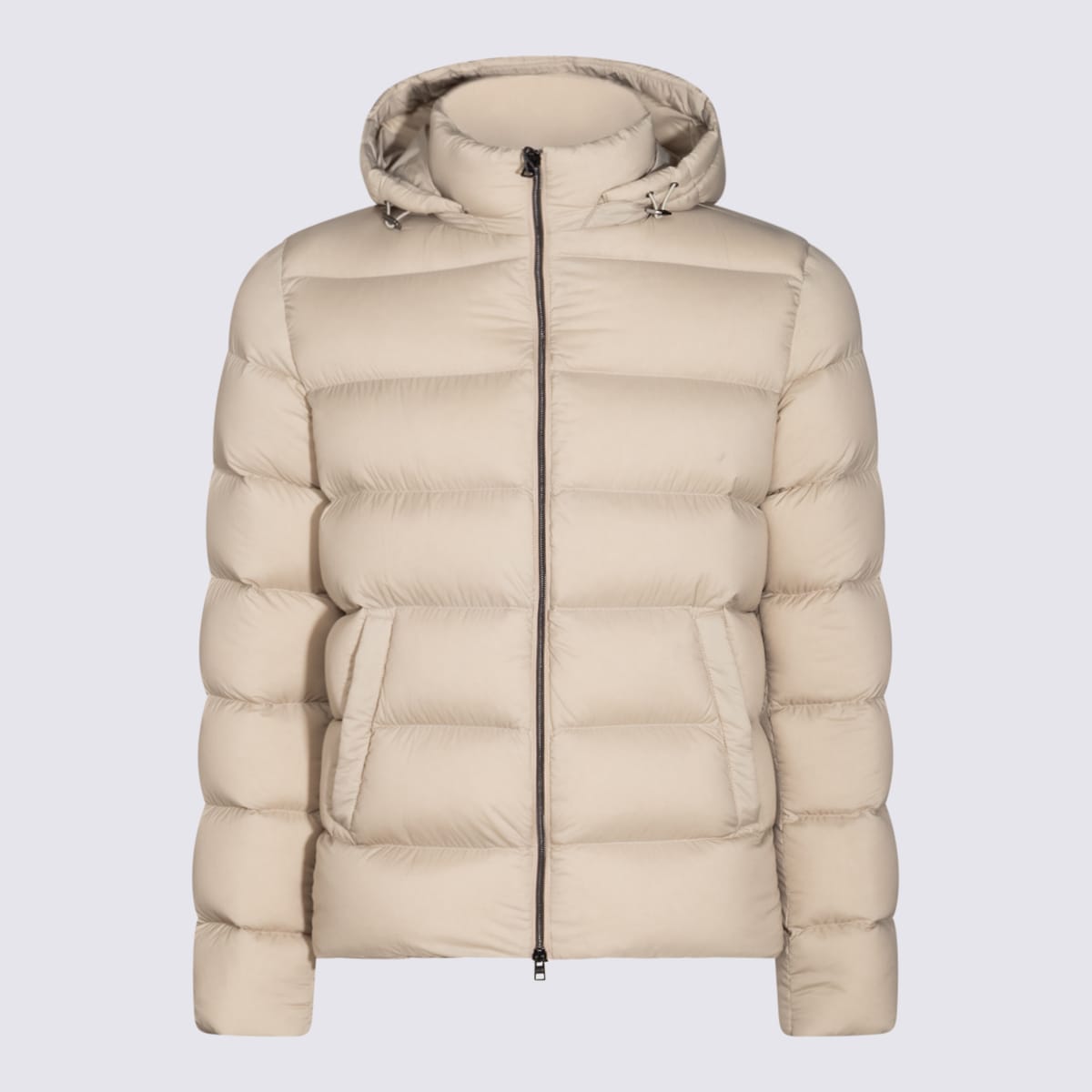 HERNO BEIGE DOWN JACKET 