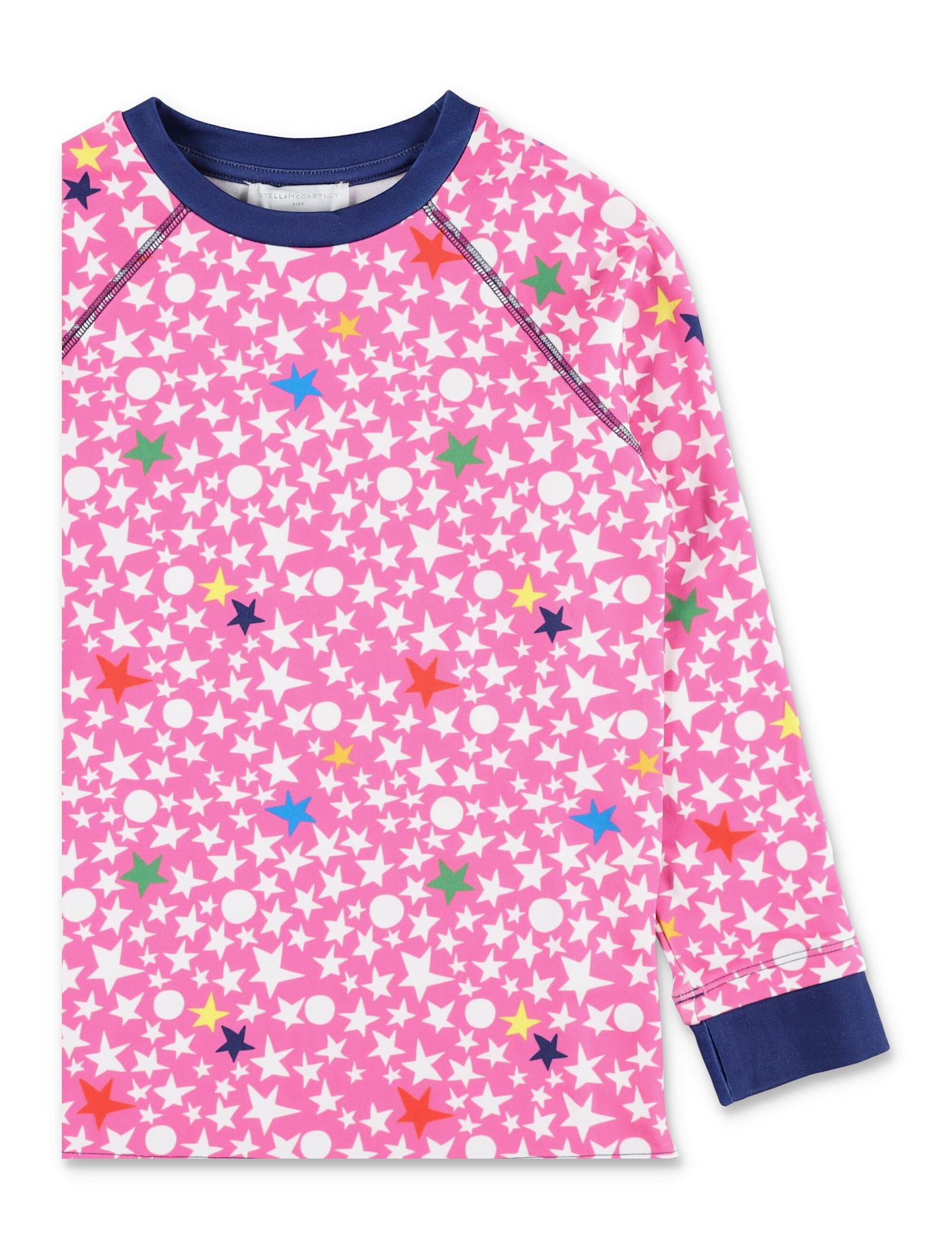 Stella Mccartney Kids Pink Star-print Ski Set In Pink