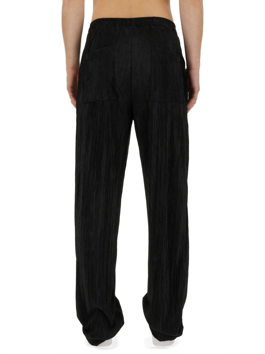 Shop Family First Milano Pleated Pants In Black