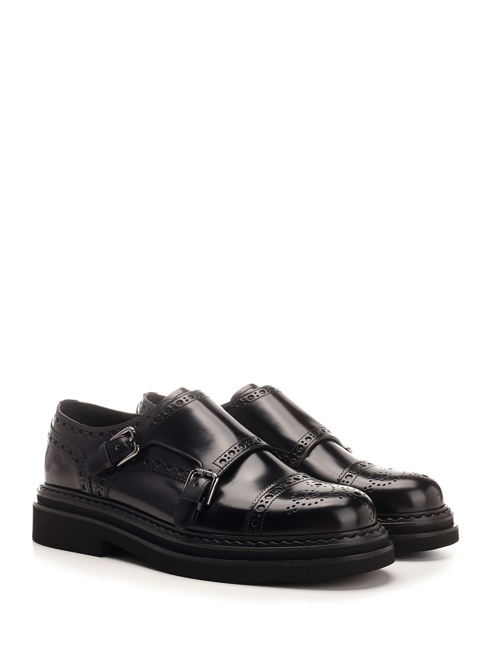 Shop Dolce & Gabbana Derby Shoes In Black