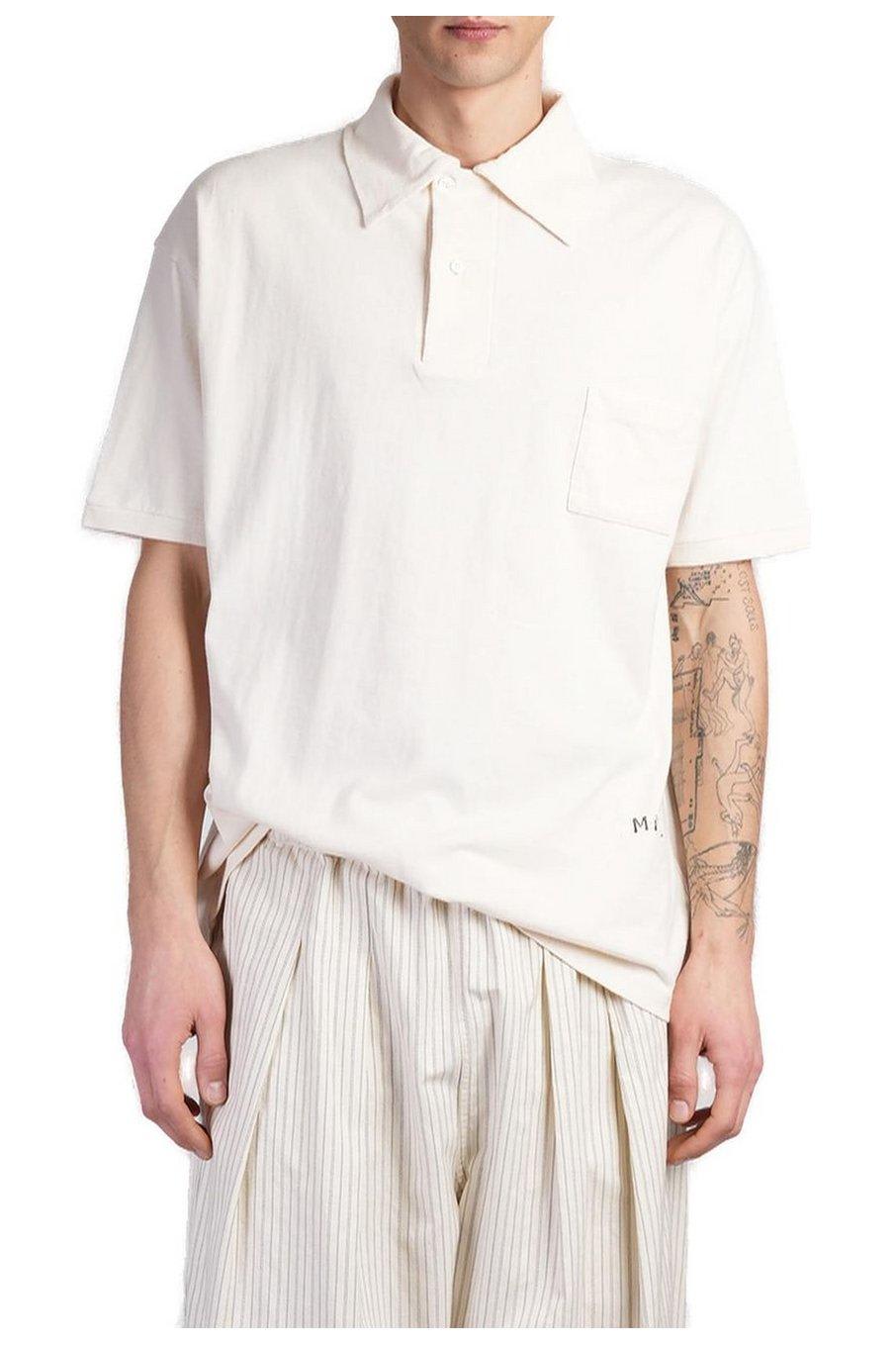 Straight Hem Polo Shirt