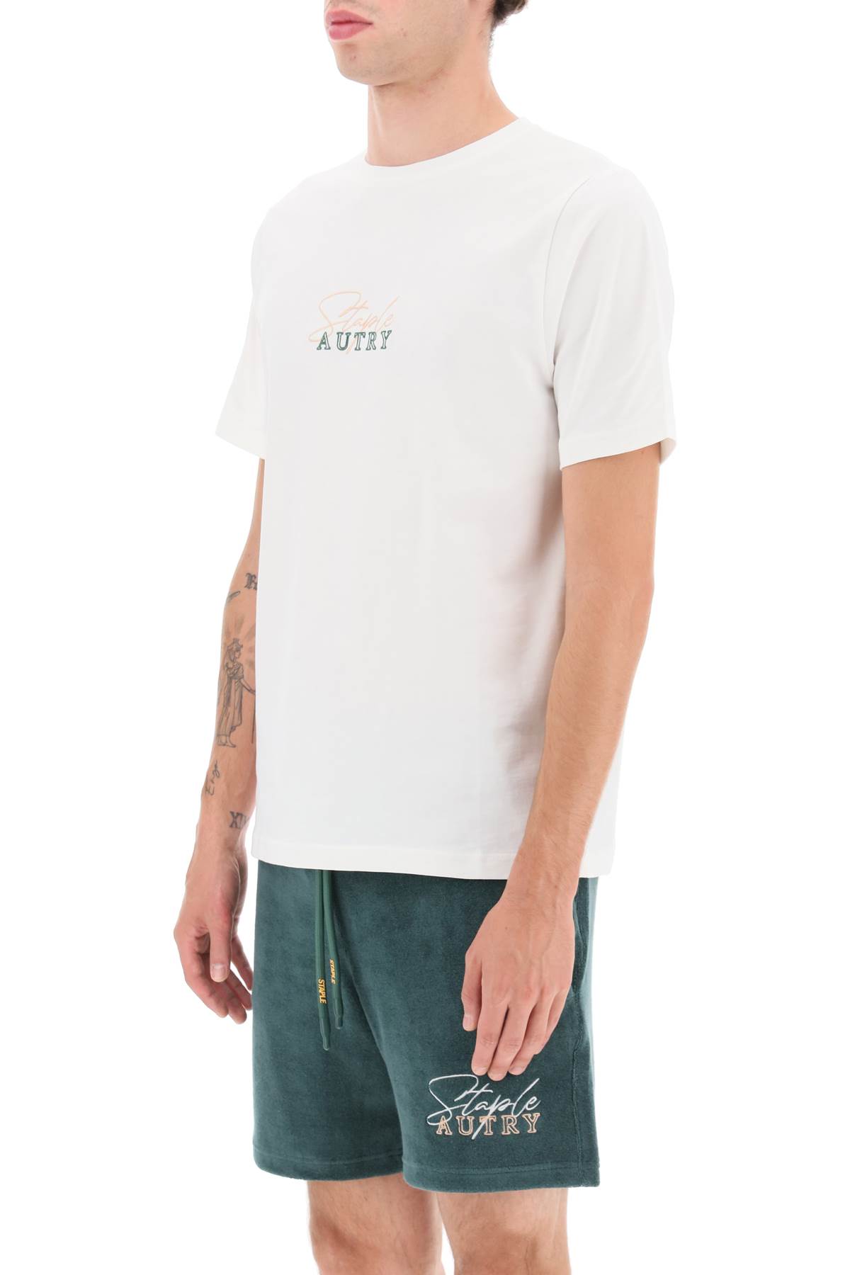 Autry T-shirt In Tintowhite