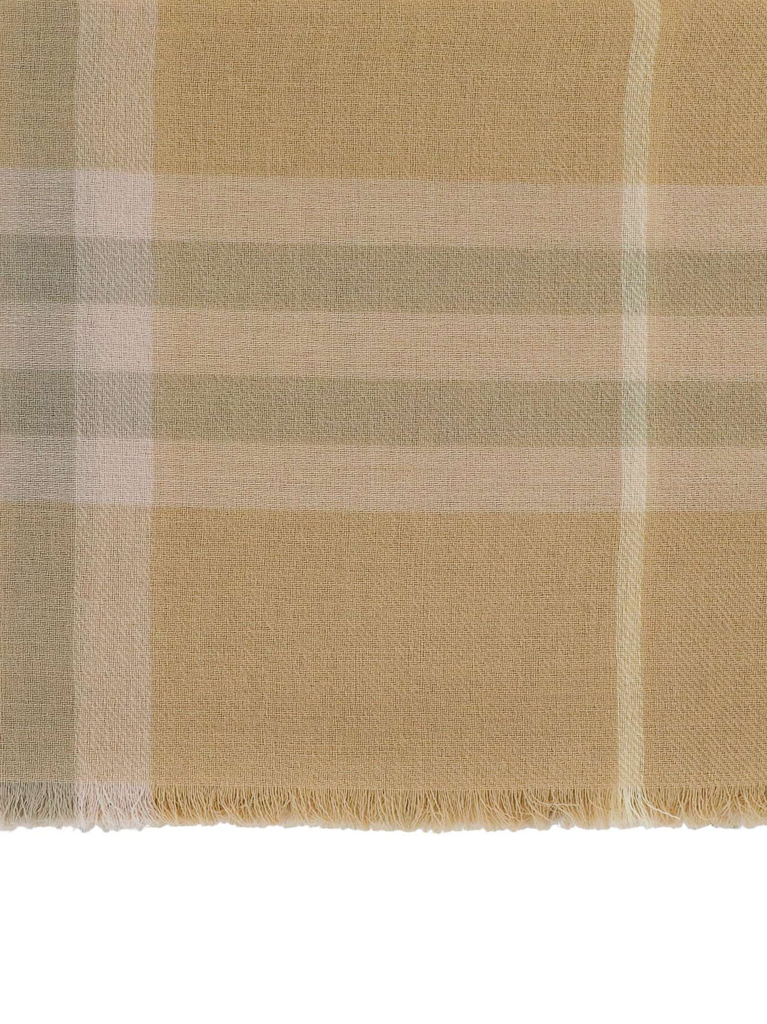 Shop Burberry Scarf In Beige