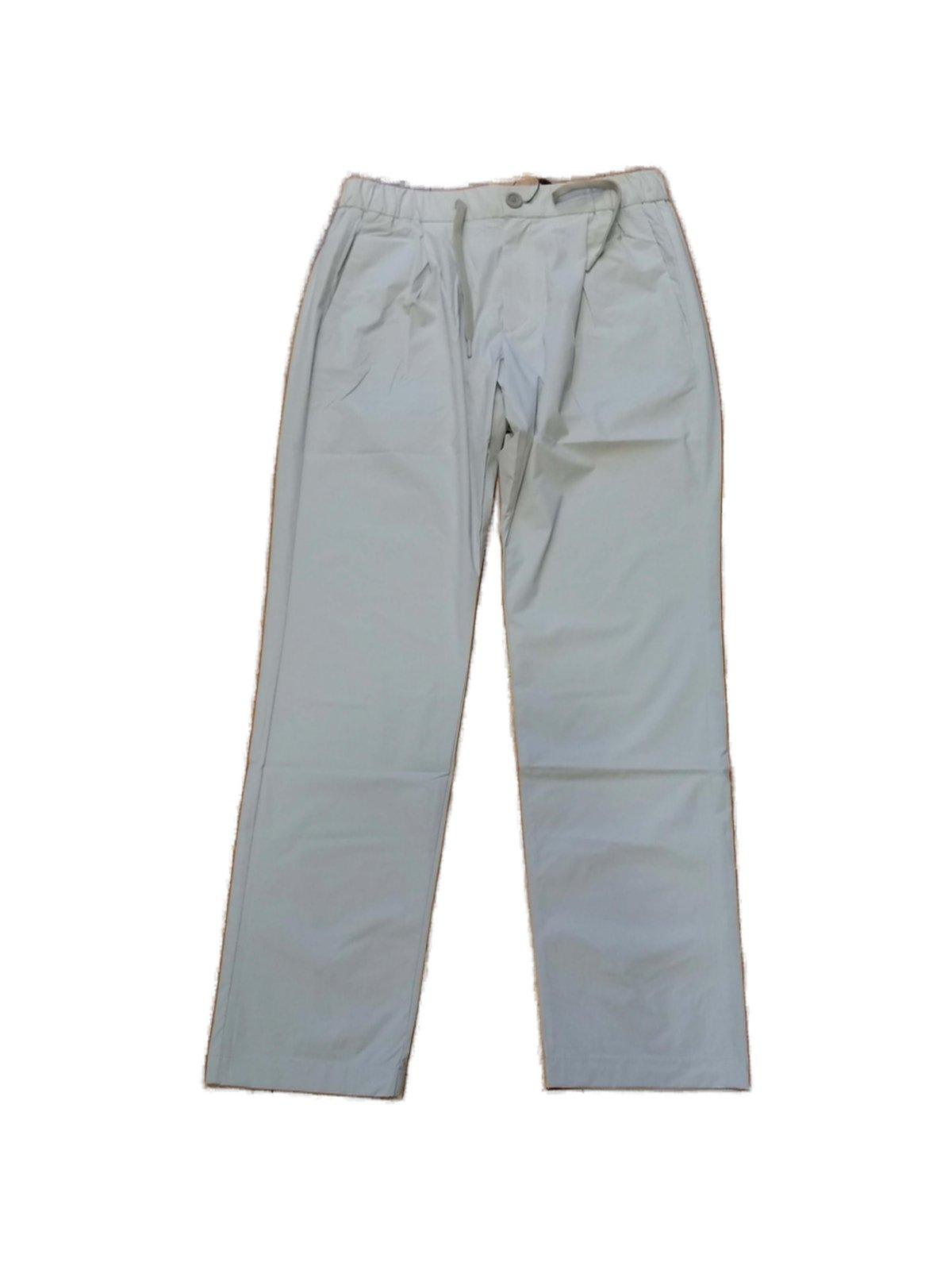 Straight-leg Drawstring Trousers