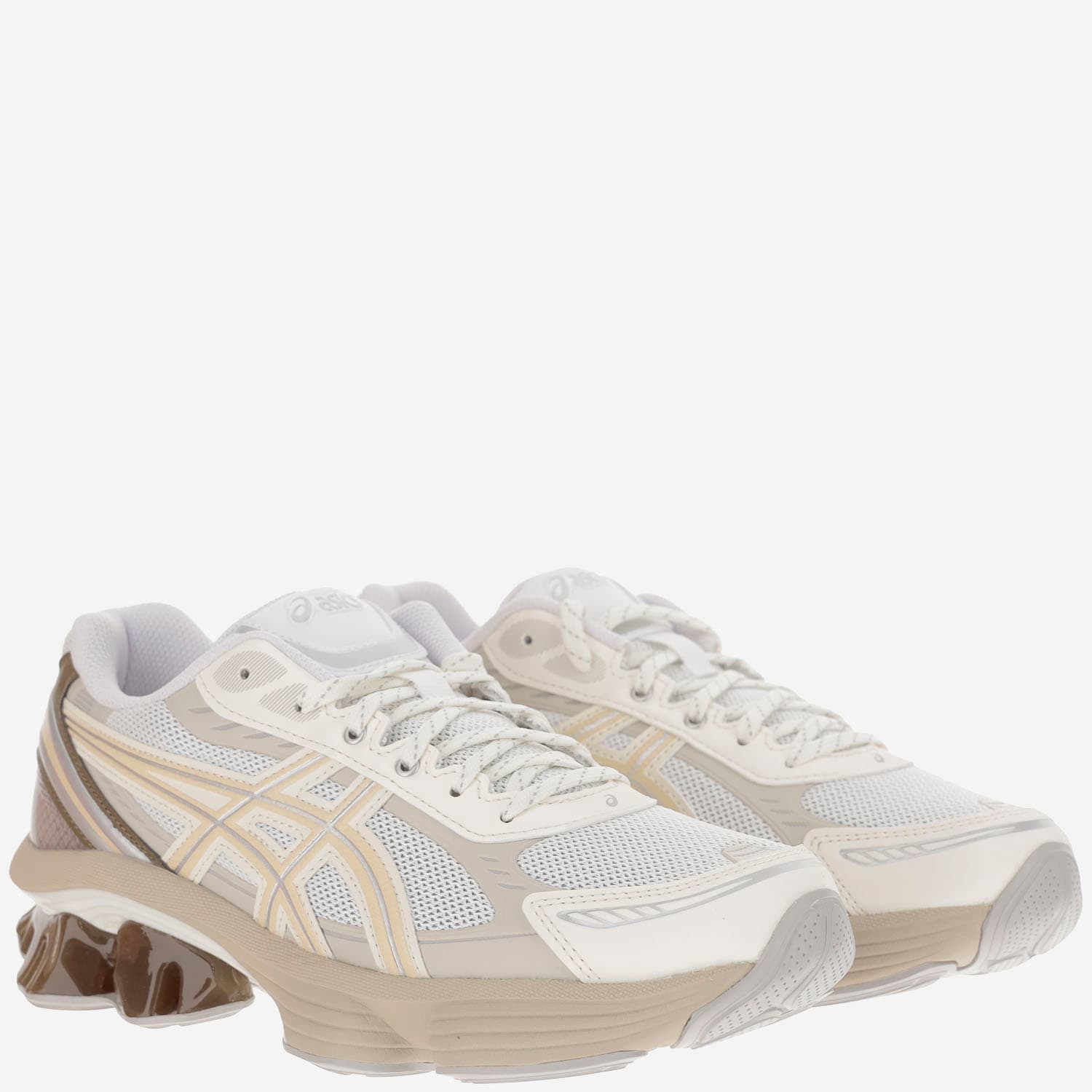 Asics Gel-kinetic Fluent Low-top Sneakers In Neutral
