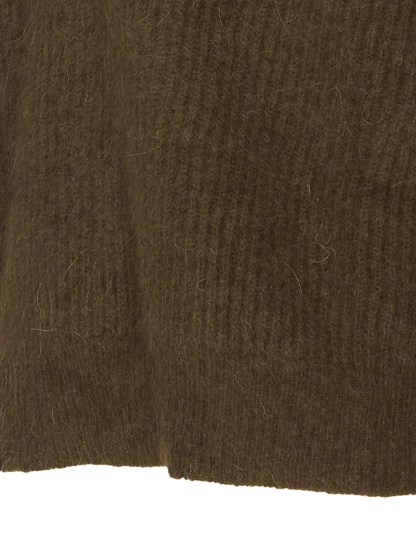 Uma Wang Raccoon Sweater In Green