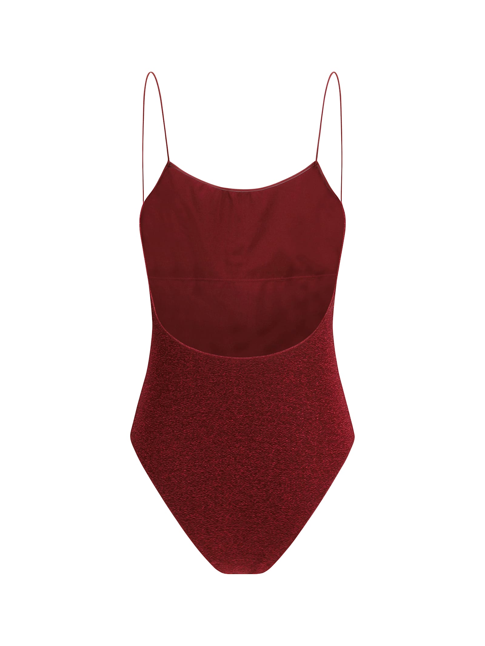 Oseree Lumiere Maillot Swimsuit In Brown