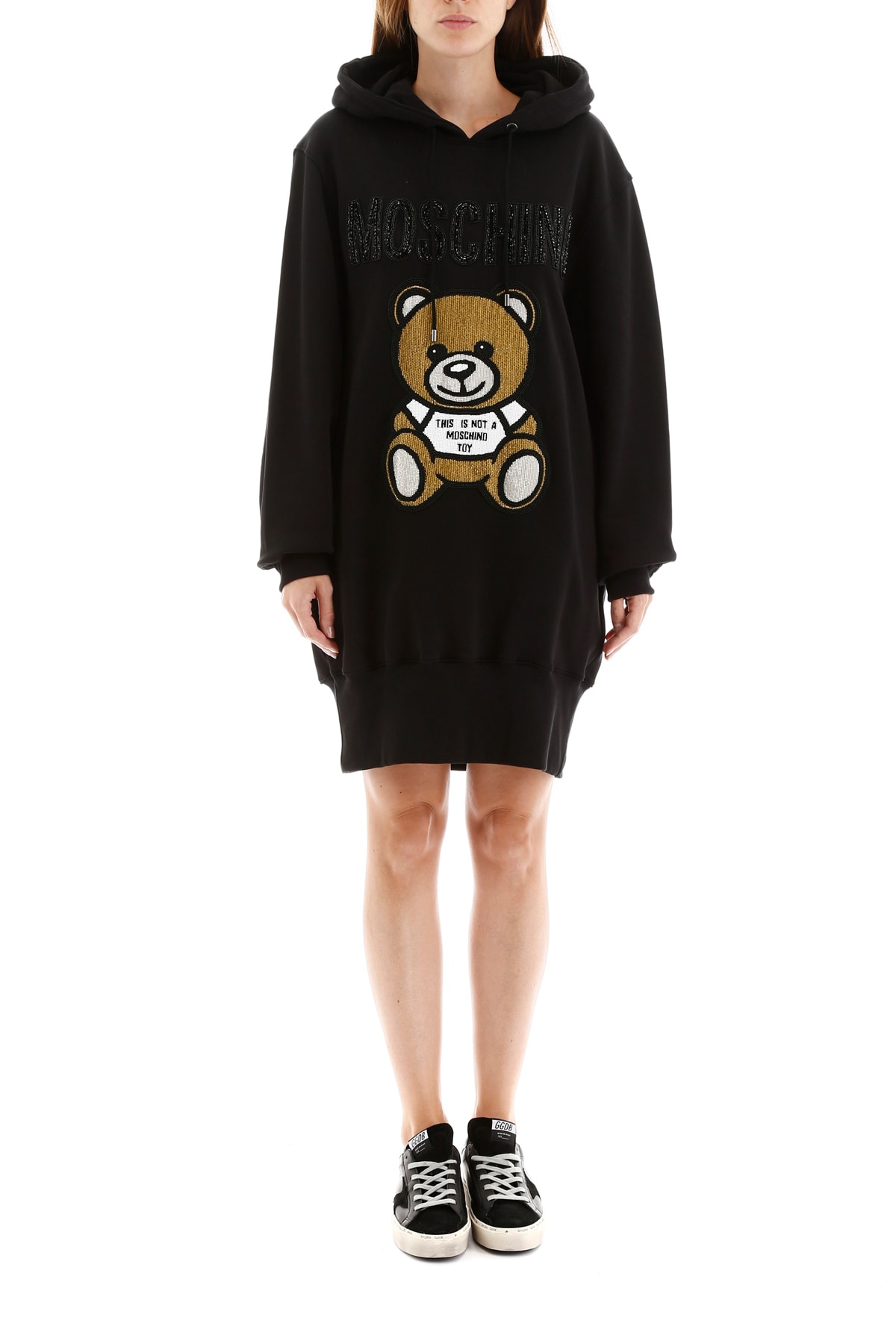 moschino hoodie dress