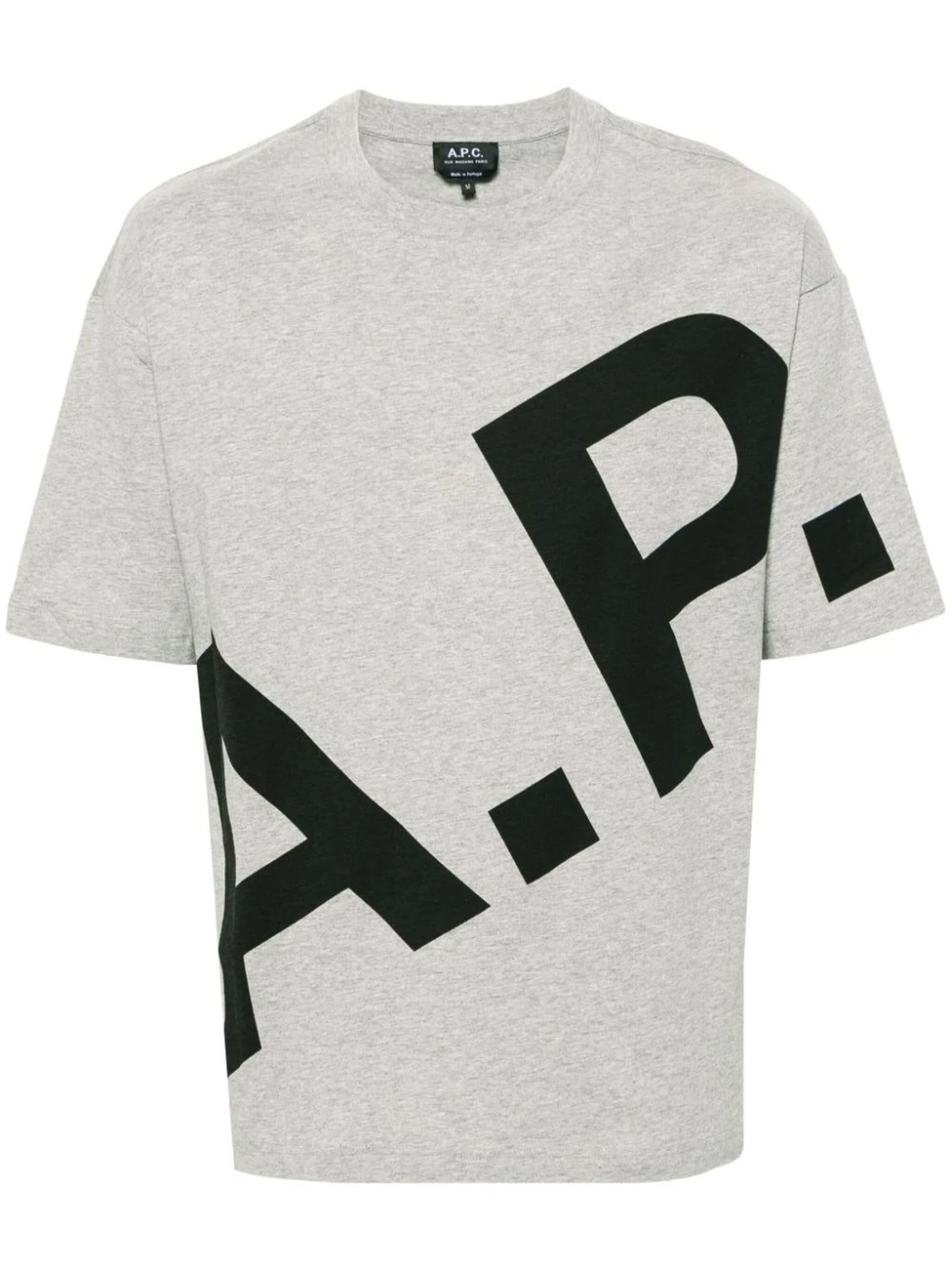 Apc A.p.c. T-shirts And Polos Grey In Gray