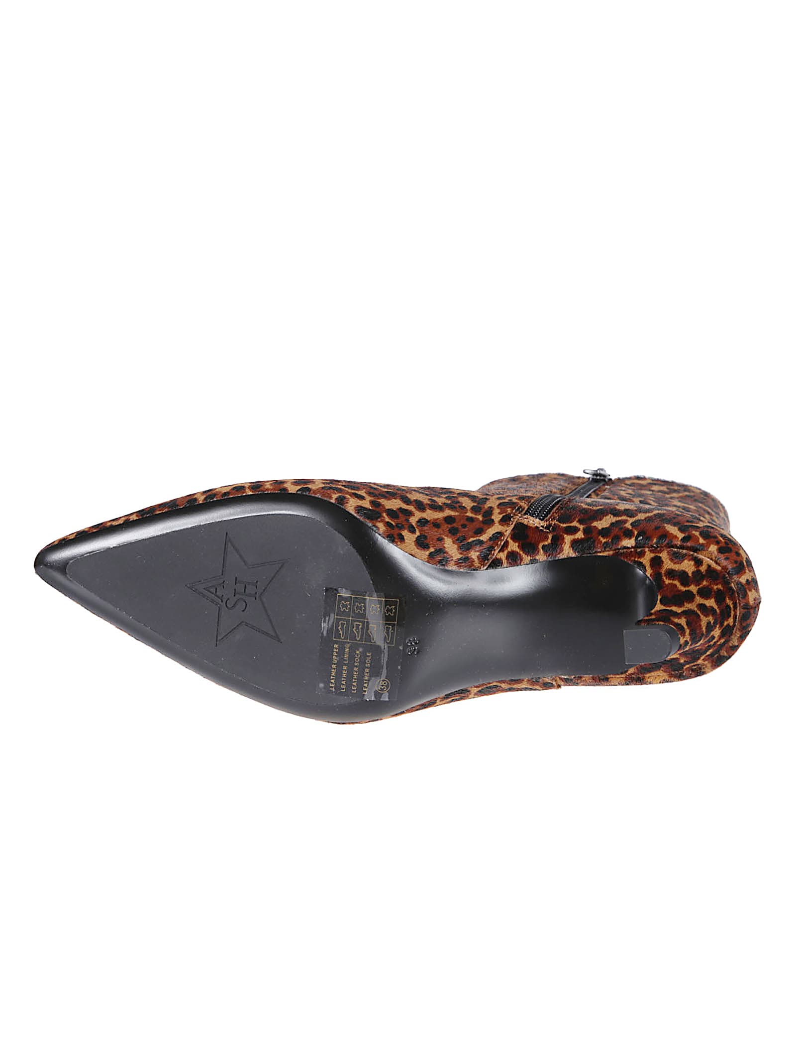 Ash 50mm Vicky Leopard-print Boots In Multi