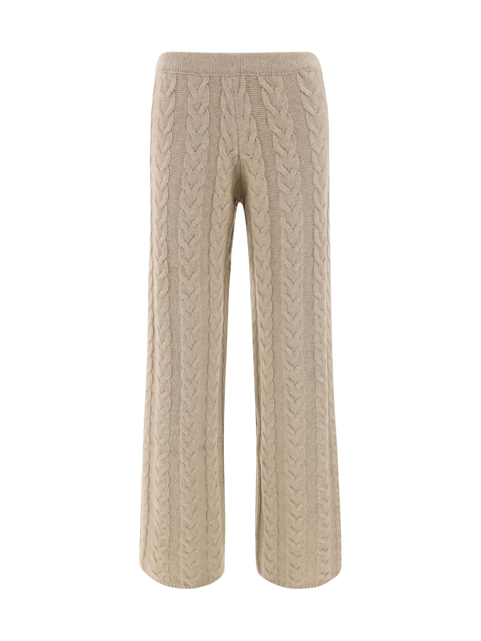 Shop Magda Butrym Pants In Beige