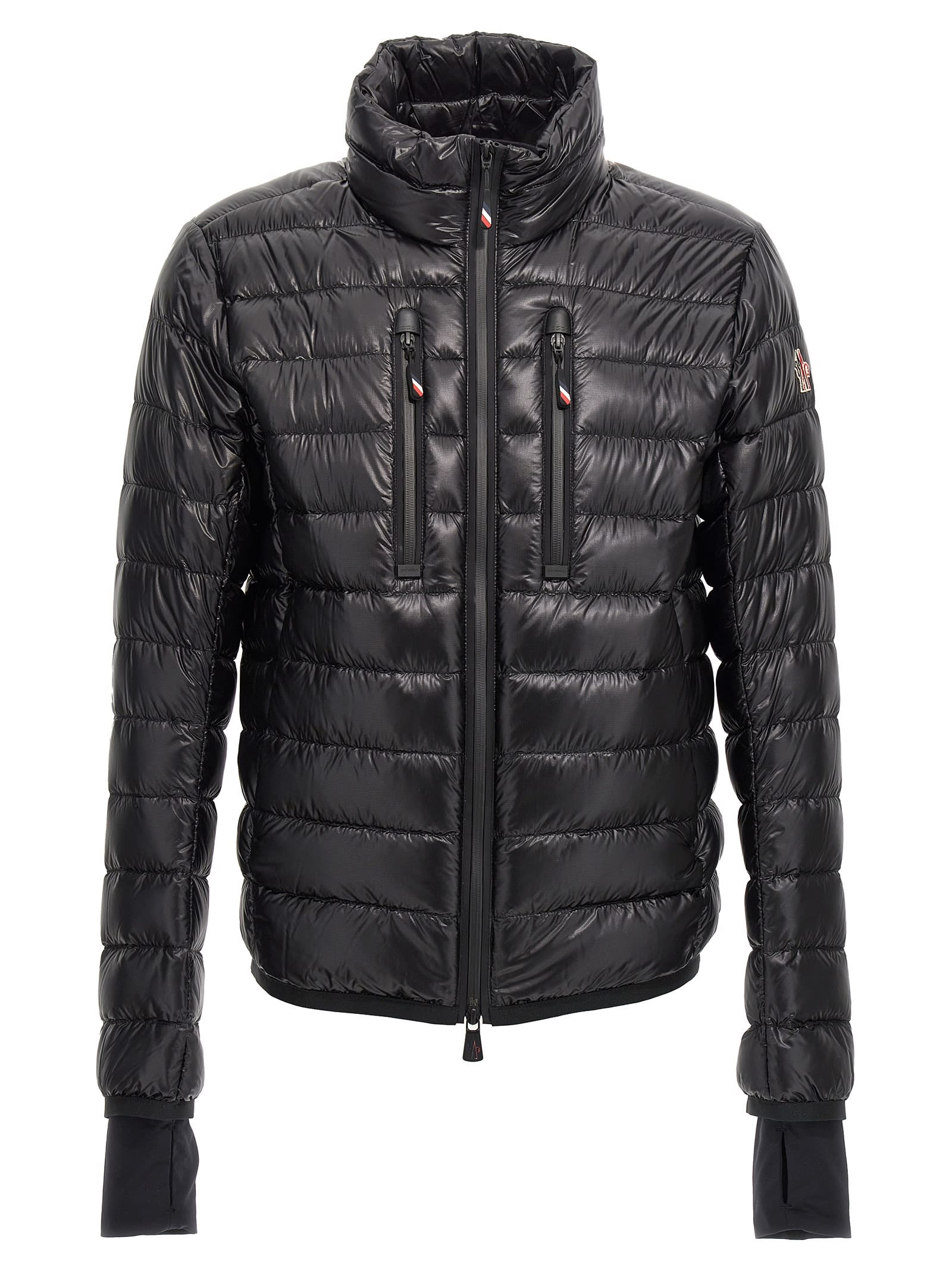 Shop Moncler Hers Down Jacket In Black