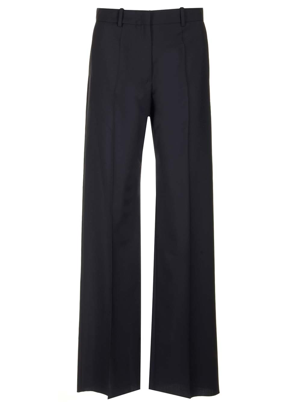 Shop Valentino Tailored Trousers In Blue