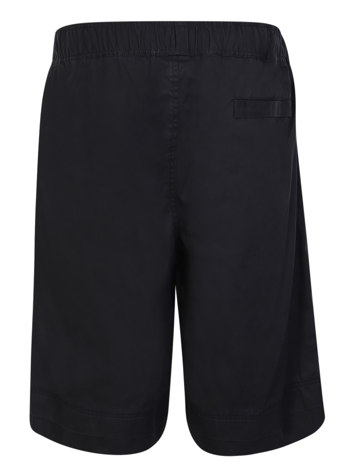 Shop 44 Label Group Embossed-logo Shorts In Black