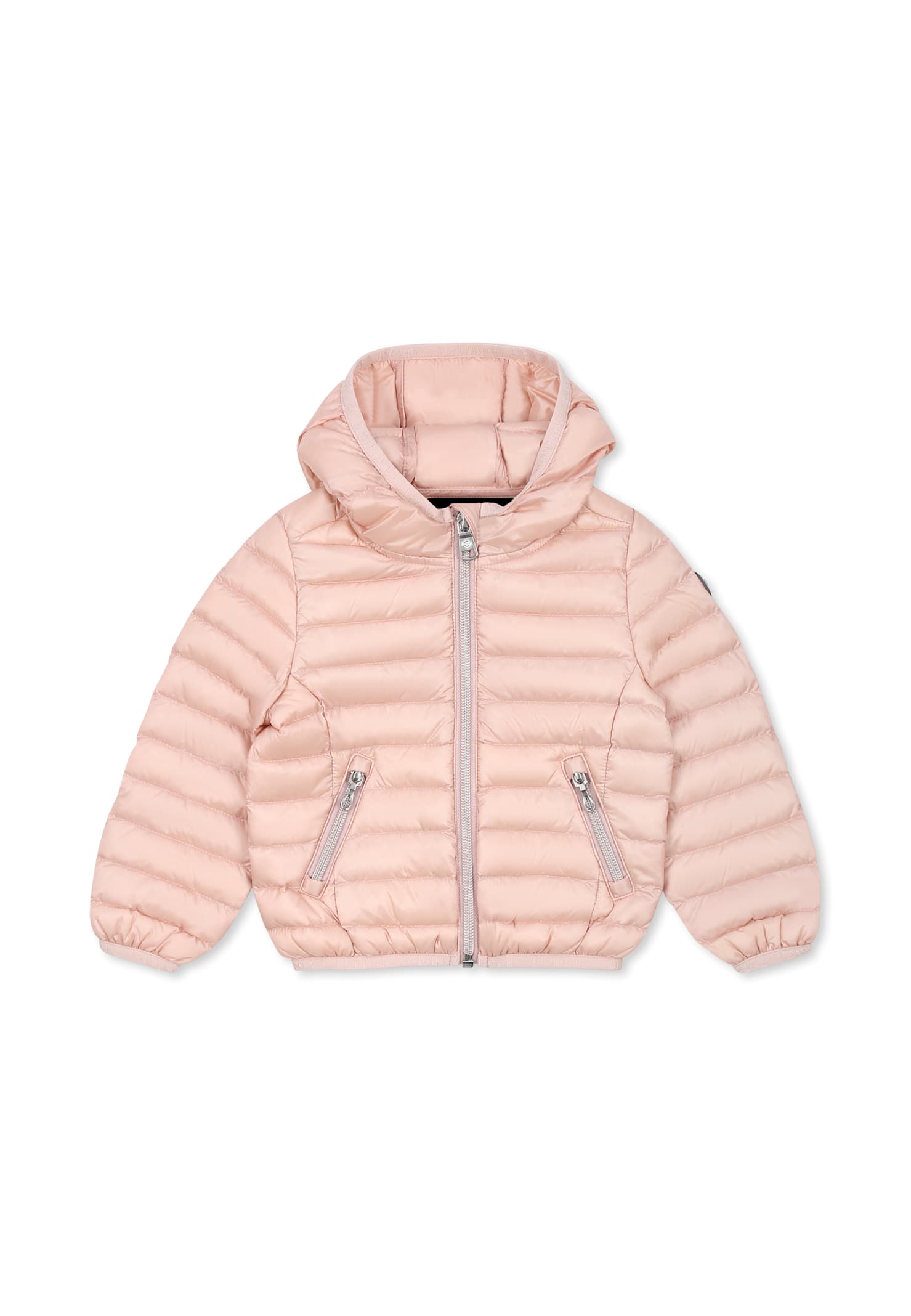Shop Colmar Pink Down Jacket For Baby Girl