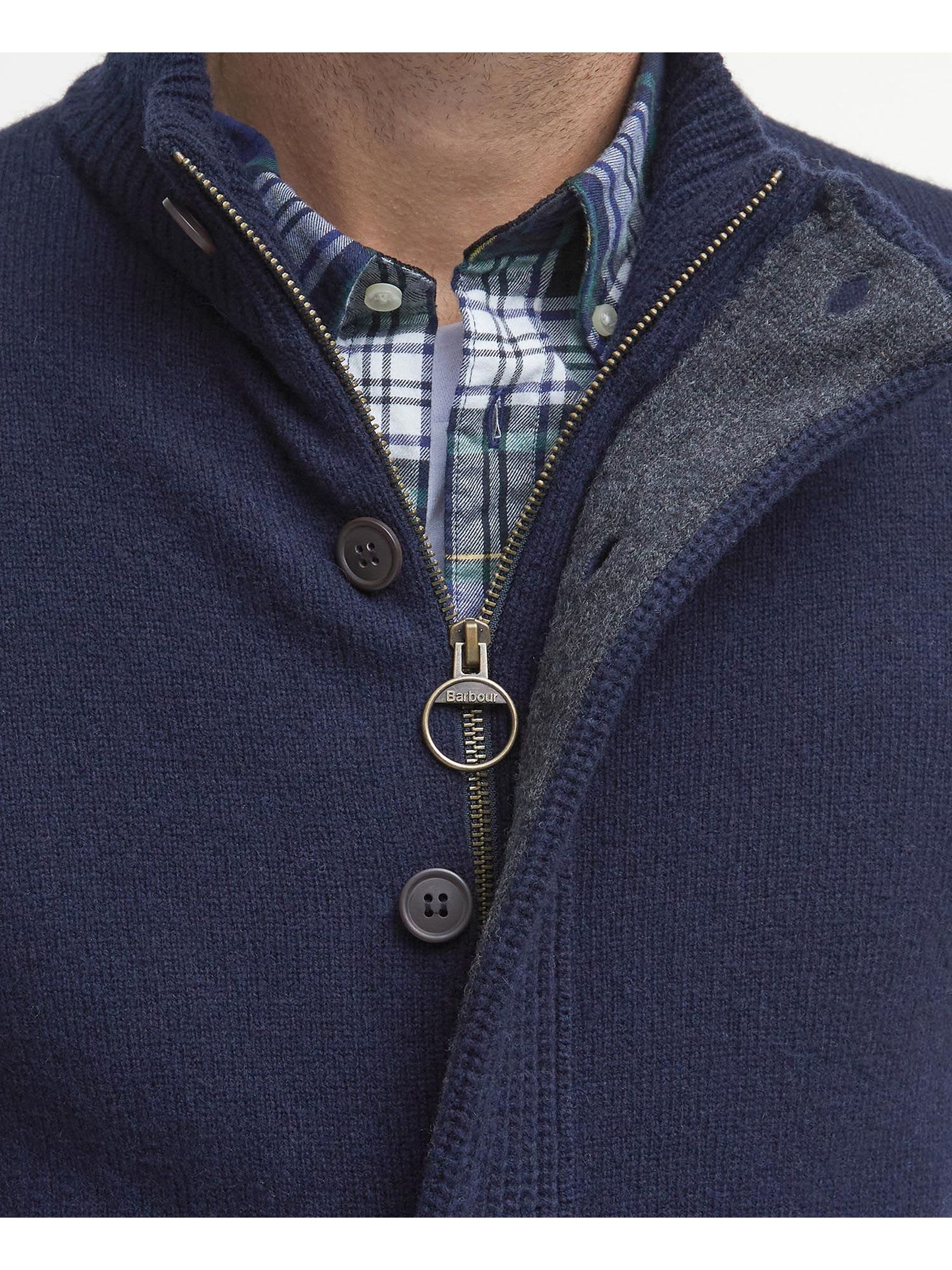 Shop Barbour Sweaters Blue