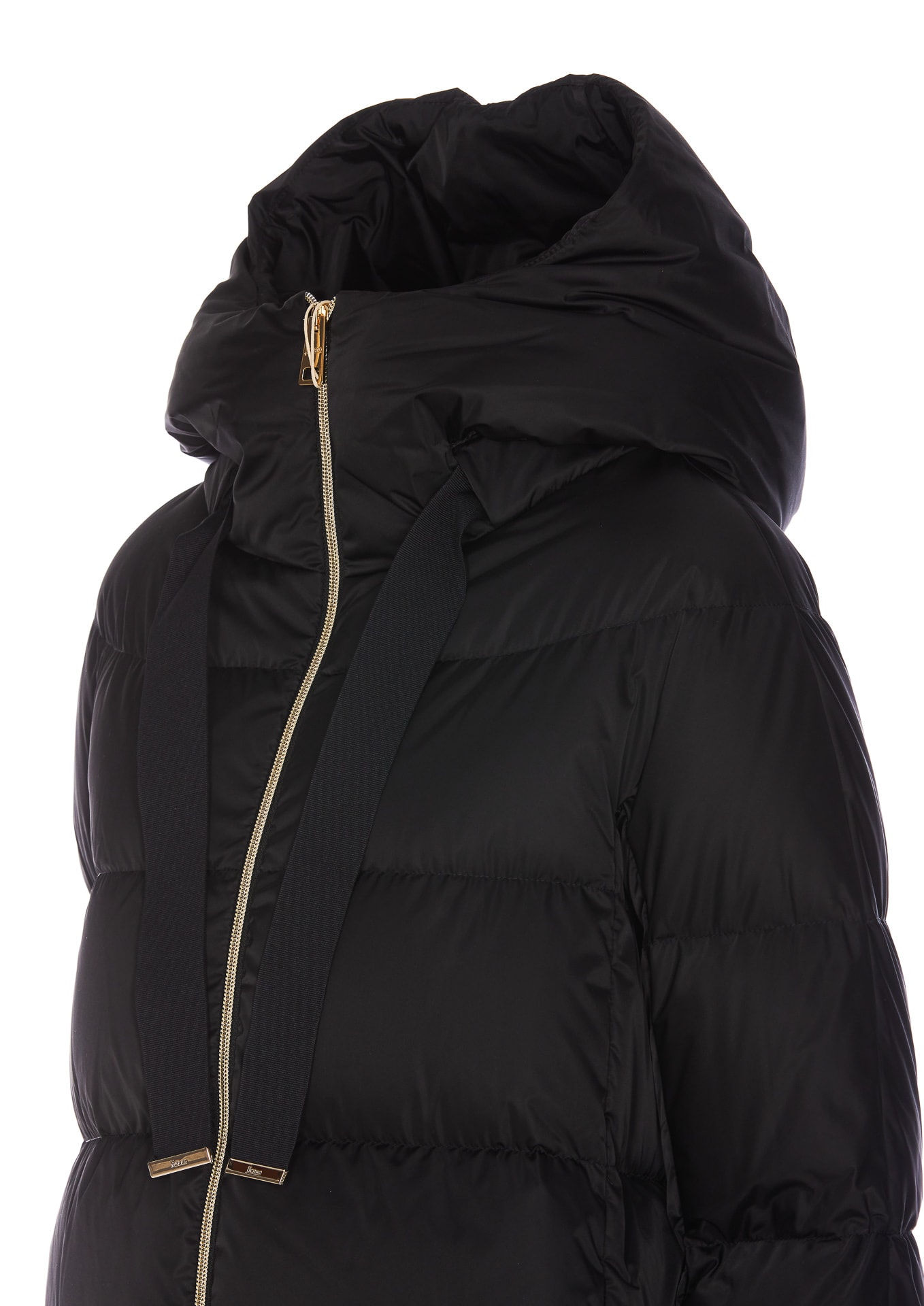 Shop Herno Down Jacket In Nero