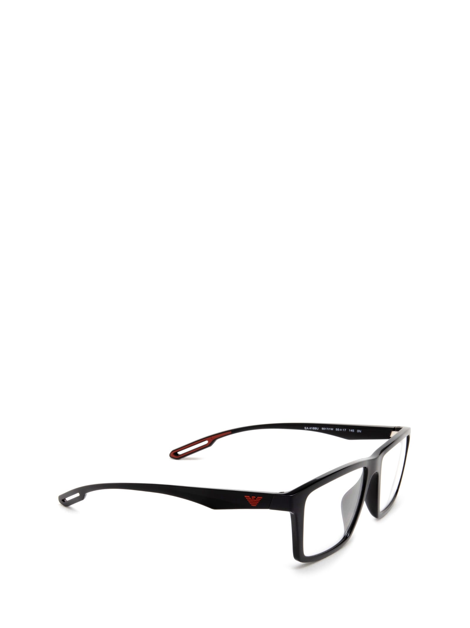 Emporio Armani Ea4189u Shiny Black Sunglasses In 50171w