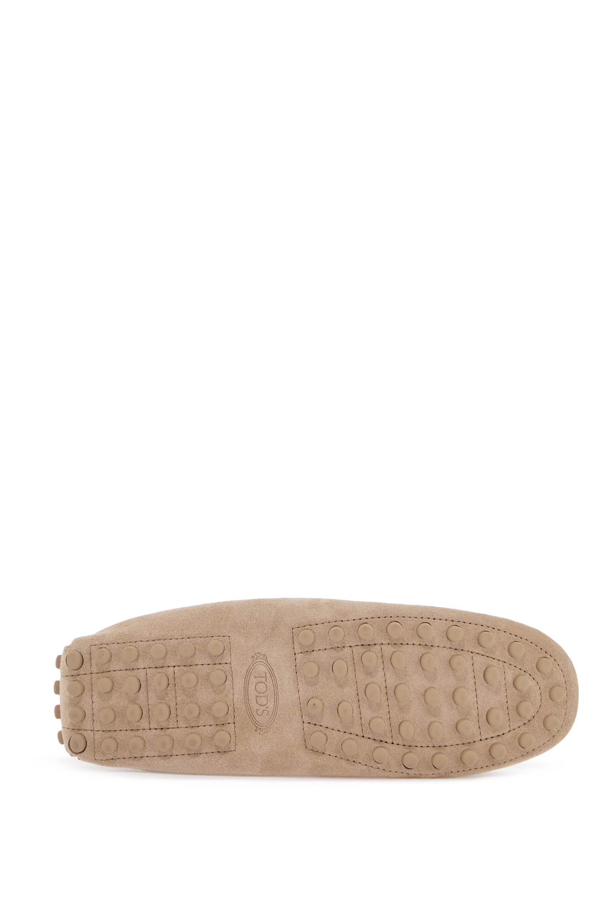Tod's Pantofolina Beige Loafers With Pull-tab At The Heel In Leather Woman In Corda (orange)
