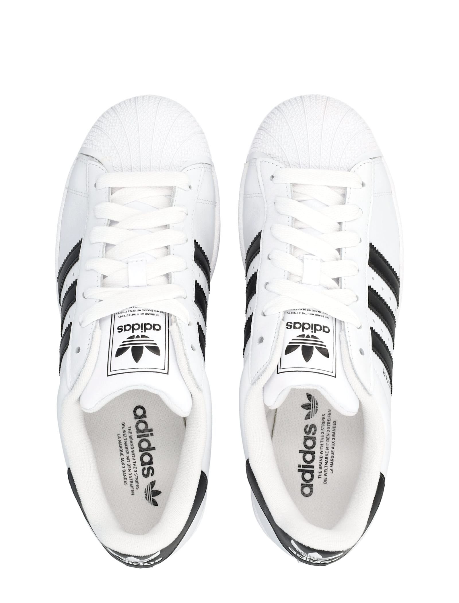 Adidas Originals Superstar Ii Leather Sneakers In White