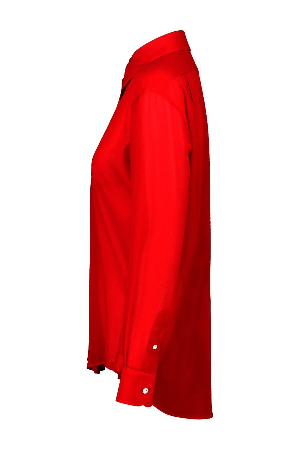 The Row Elia Shirt In Red Red