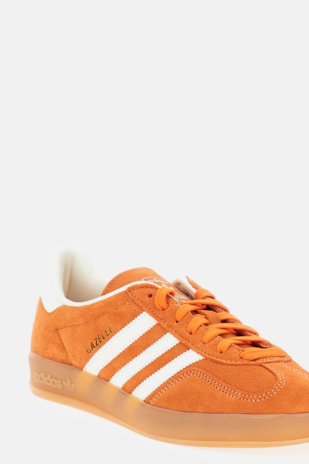 Adidas Originals Gazelle Indoor Leather Sneakers In Animal Print