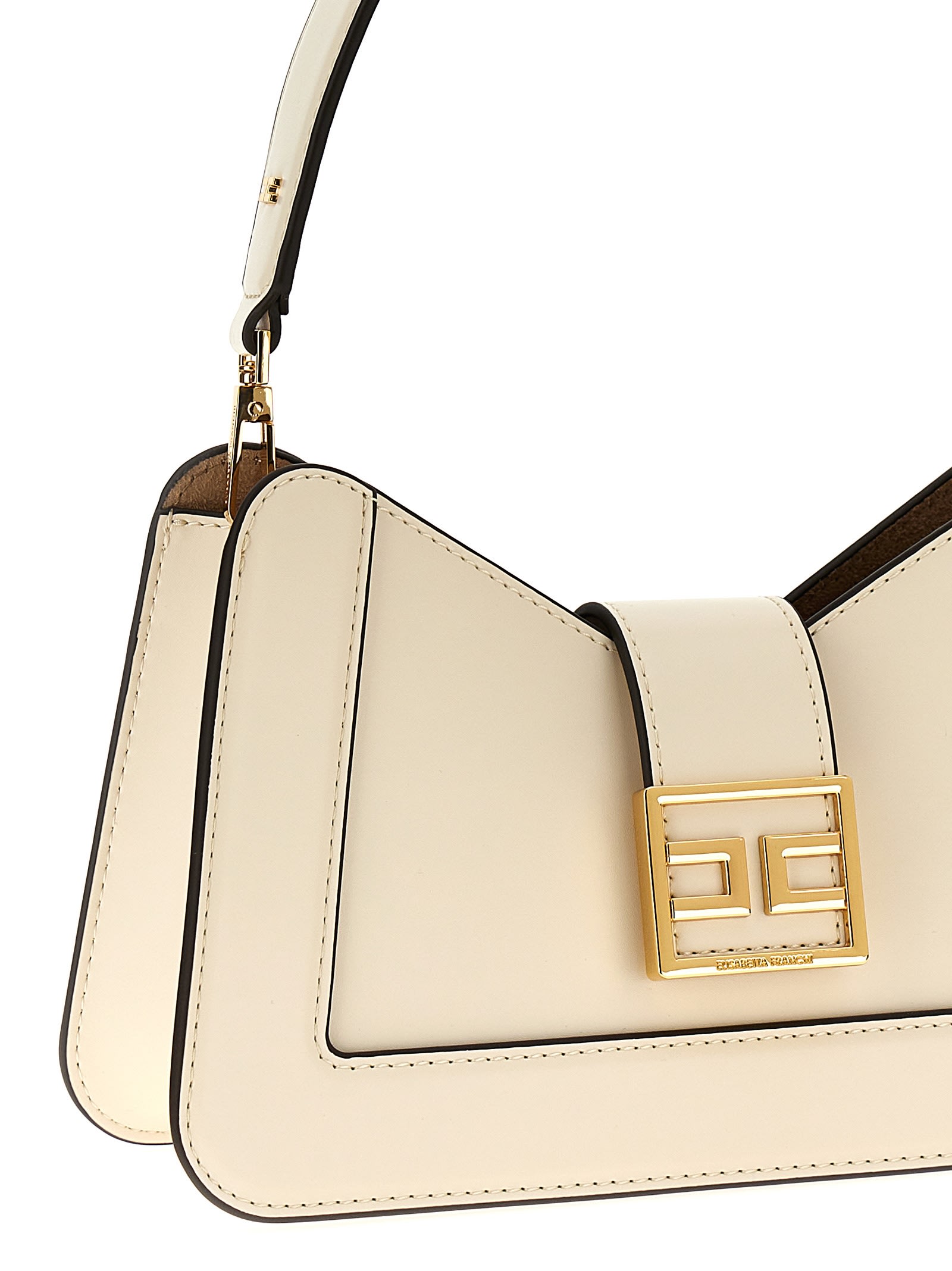 ELISABETTA FRANCHI LOGO SHOULDER BAG