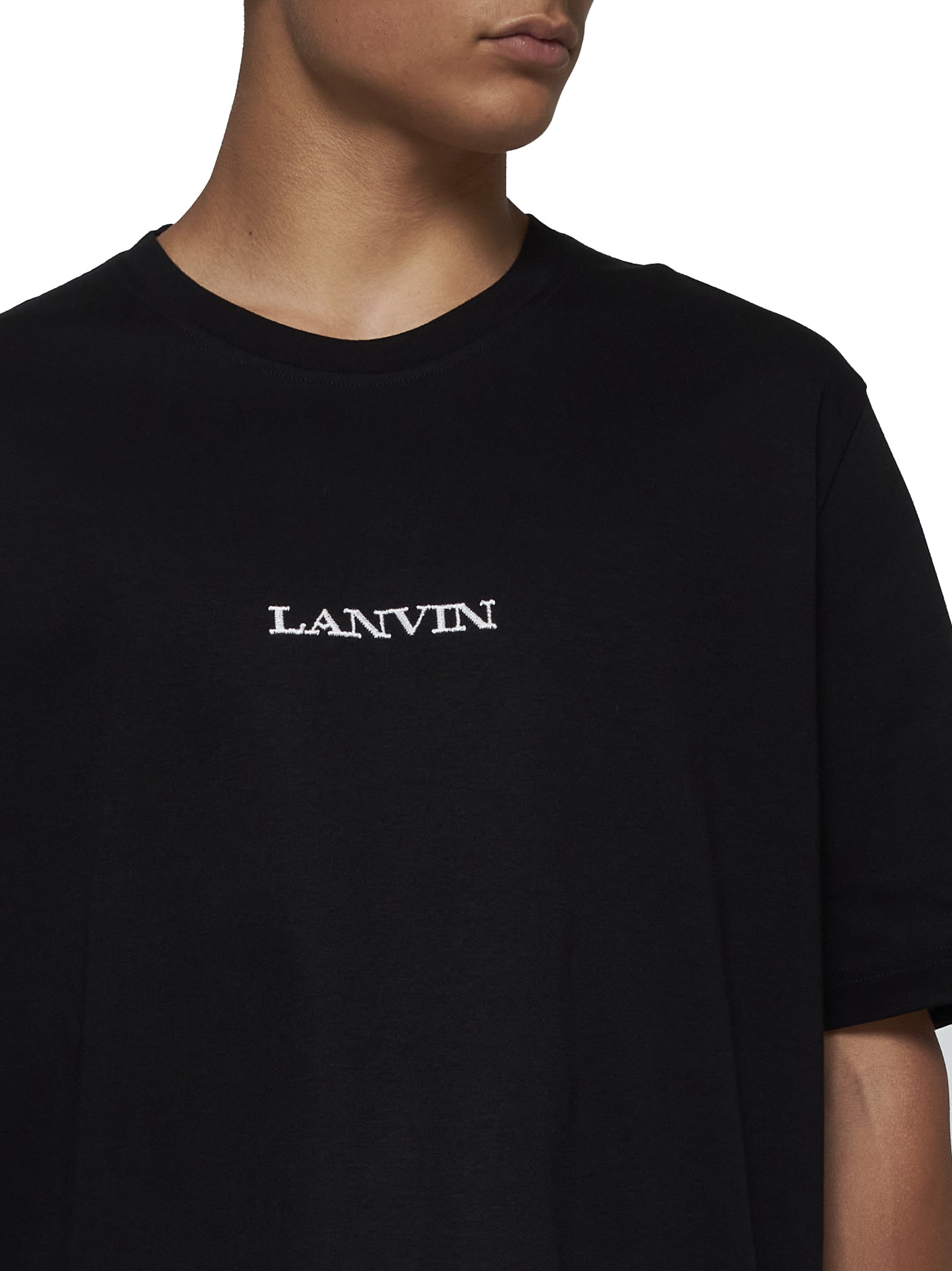 Shop Lanvin T-shirt In Black