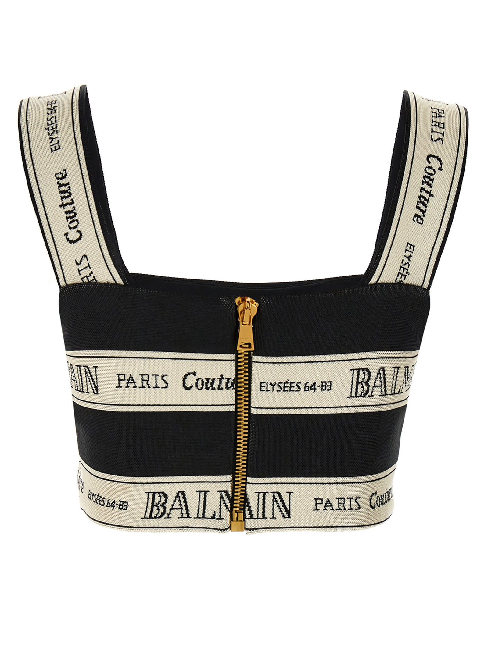 BALMAIN NASTRO BALMAIN TOP