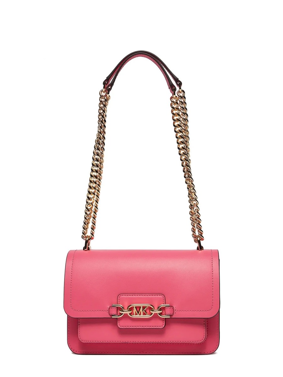 Shop Michael Kors Heather Bag In Pink