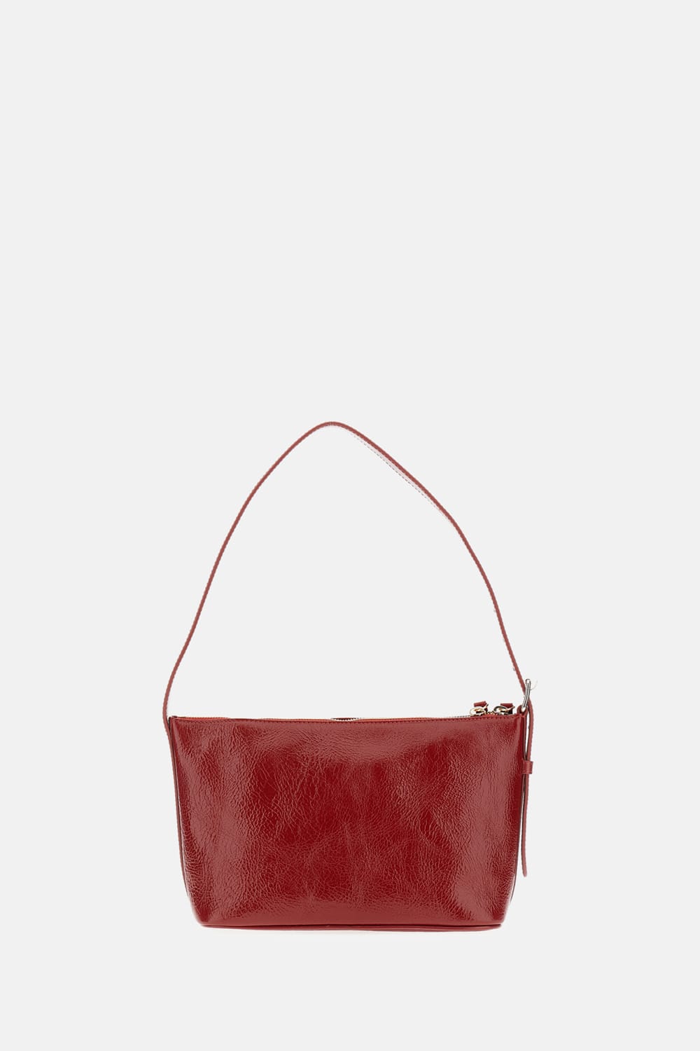 Apc A.p.c. Zippered Shoulder Bag With Top Handle In Red