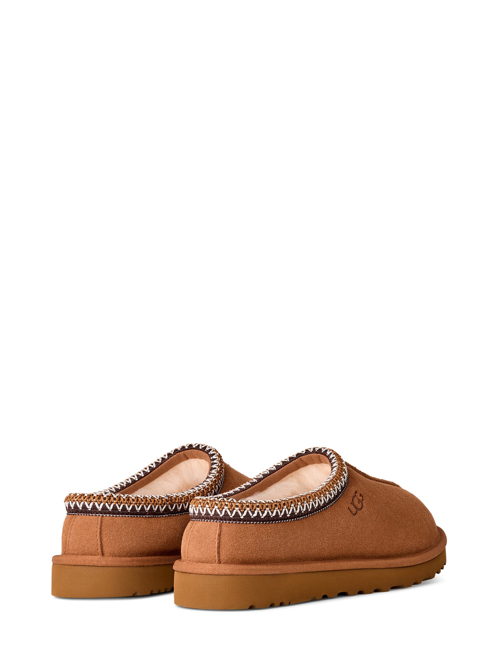 Ugg Tasman 5950-che Clogs Mens 7 Chestnut Suede Comfort Slip On Slippers Rhs2608 (brown,7) In Brown
