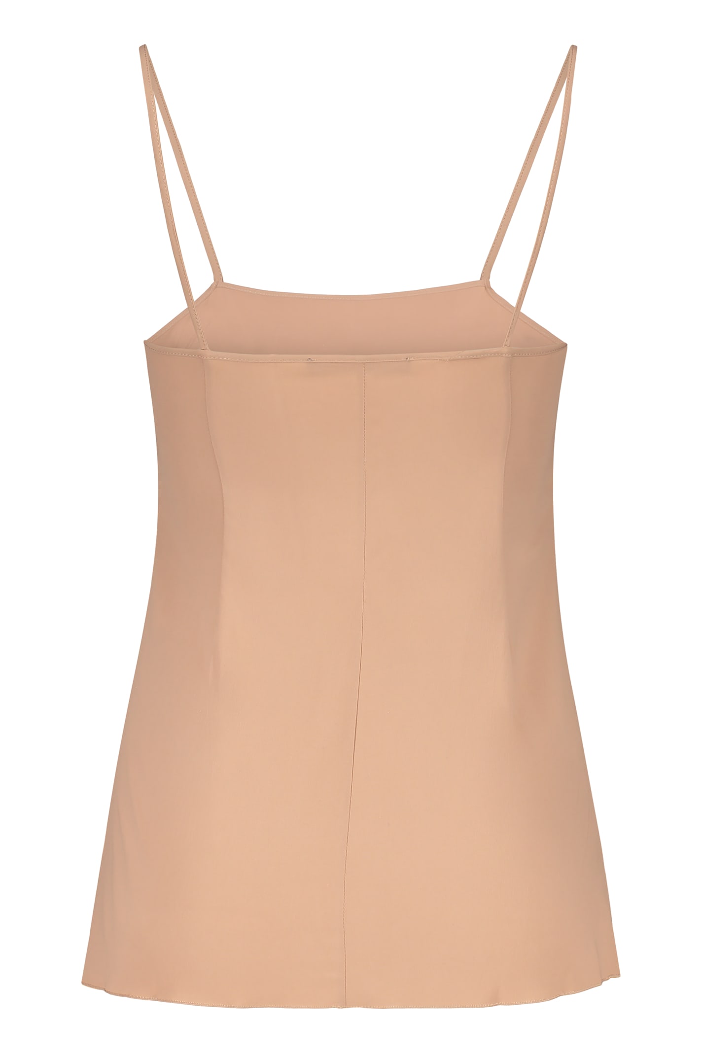 Alberta Ferretti Tank Top In Neutral
